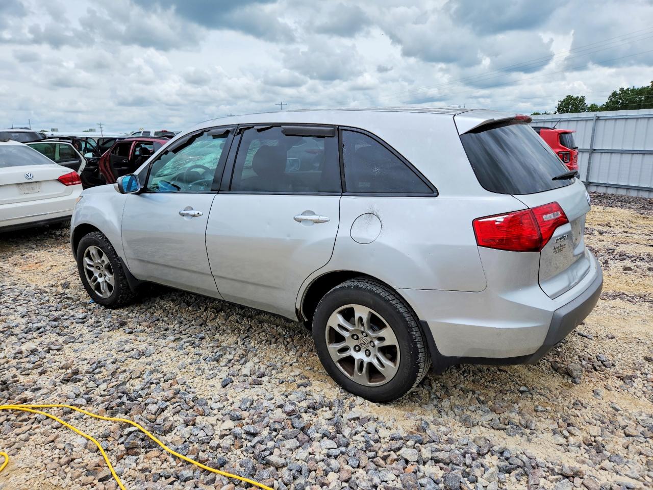 2007 Acura Mdx Technology Silver vin: 2HNYD28357H503038