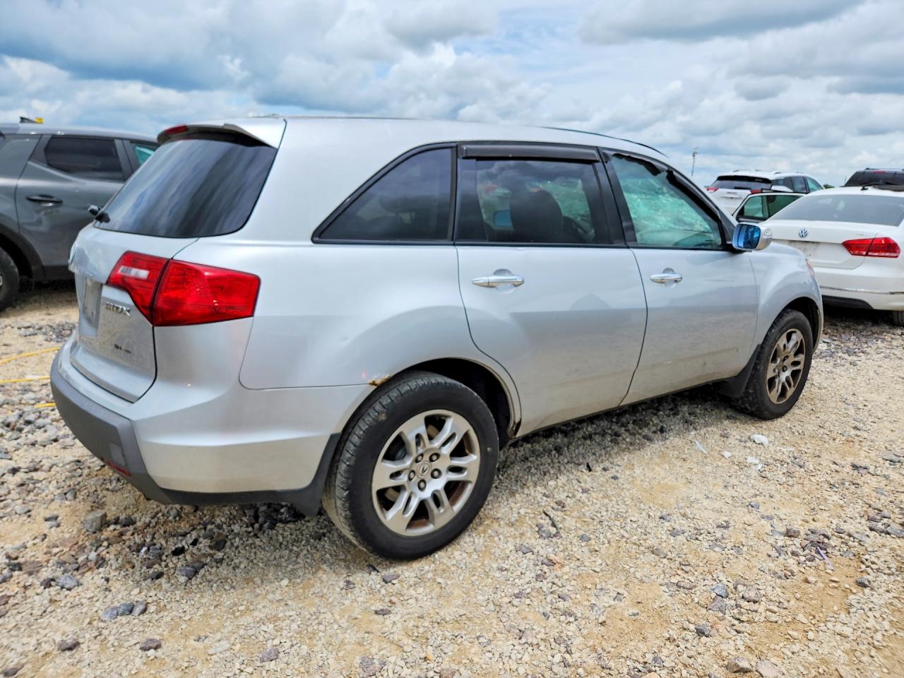 2007 Acura Mdx Technology Silver vin: 2HNYD28357H503038