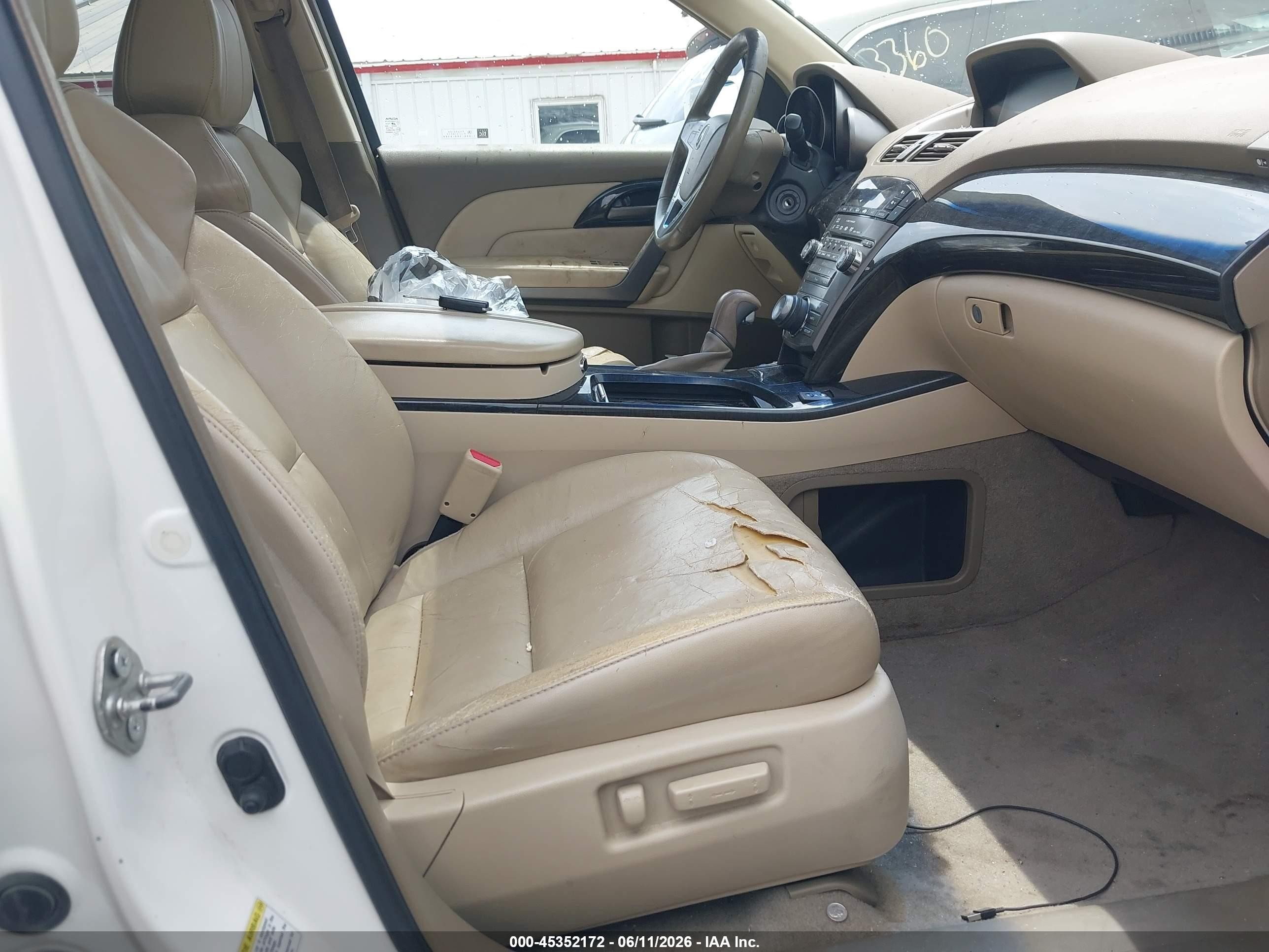 2007 Acura Mdx Technology Package White vin: 2HNYD28357H510412