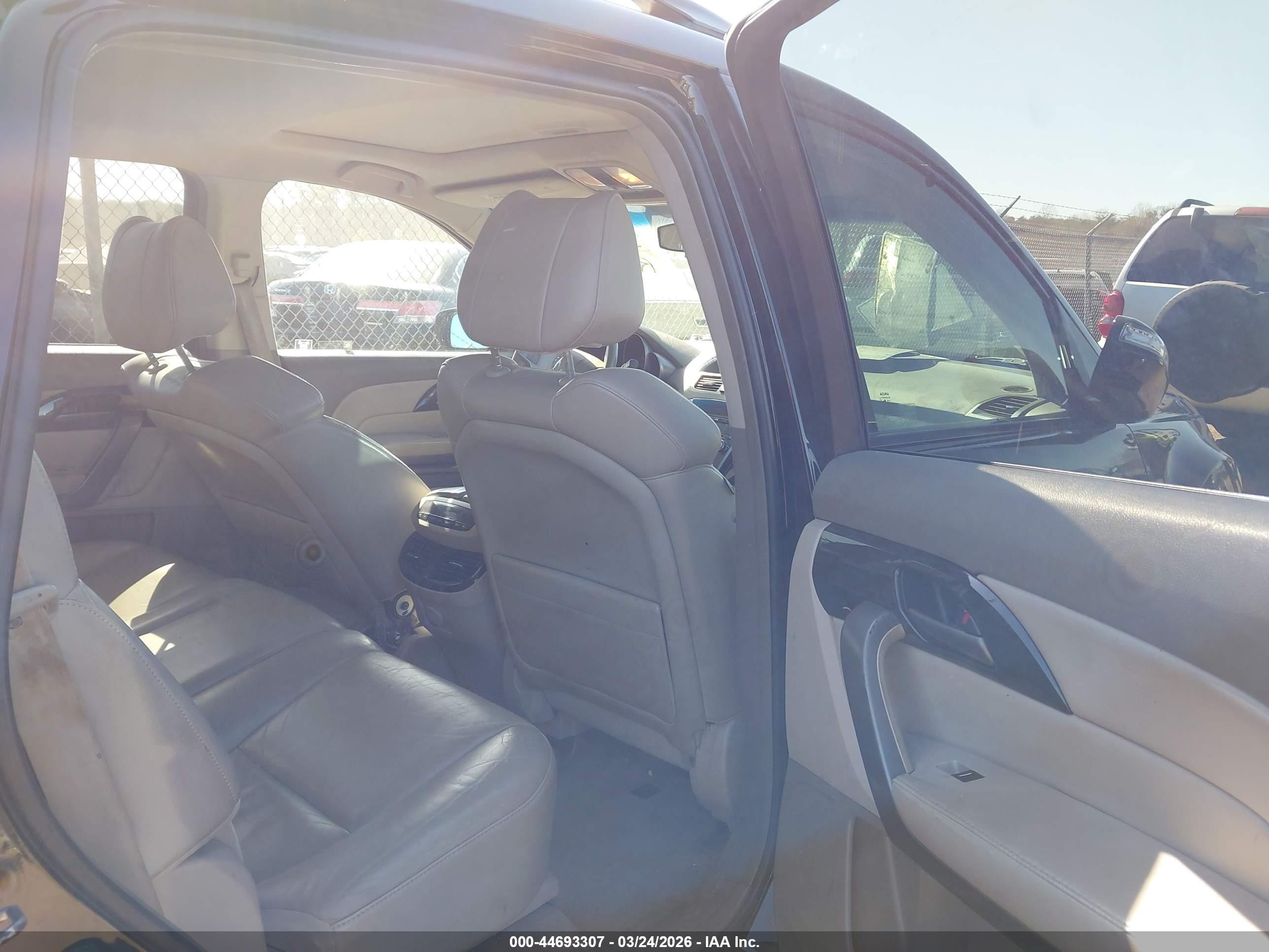 2007 Acura Mdx Technology Package Black vin: 2HNYD28357H511317