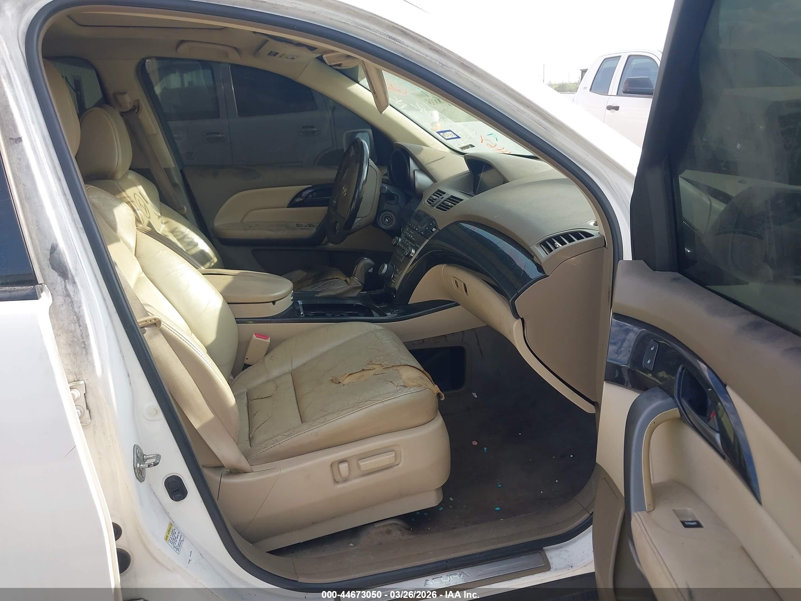 2007 Acura Mdx Technology Package White vin: 2HNYD28357H521622