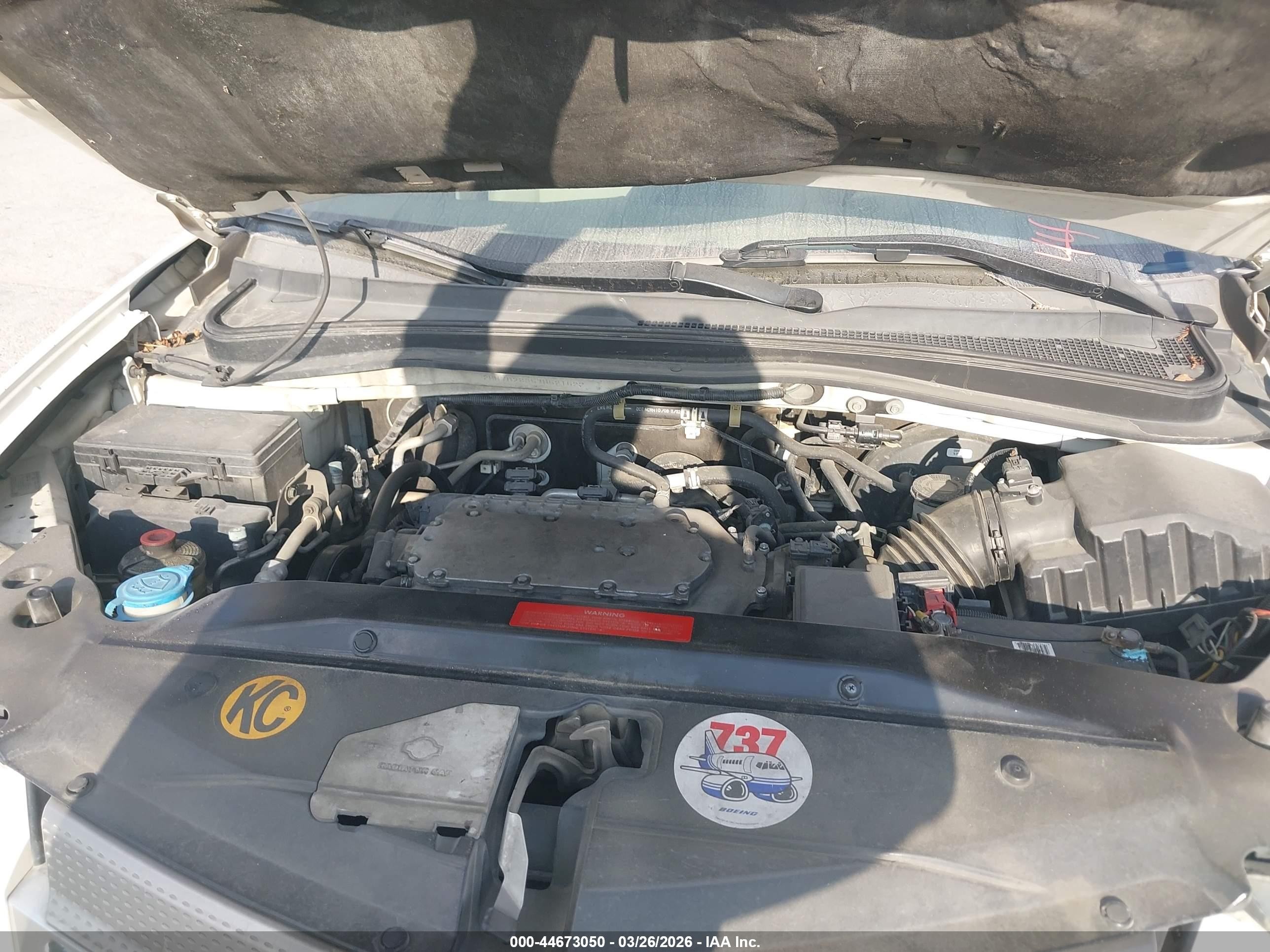 2007 Acura Mdx Technology Package White vin: 2HNYD28357H521622