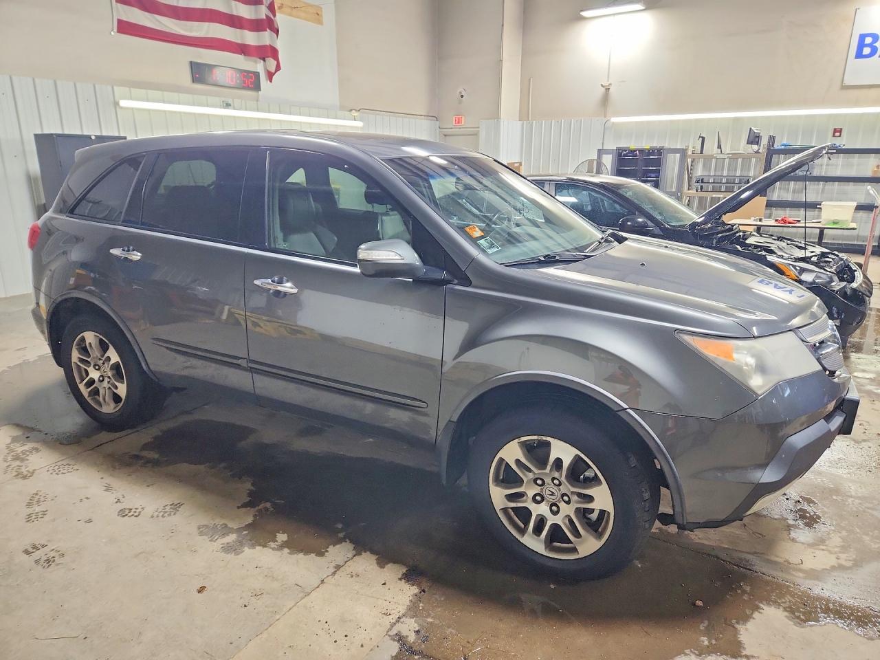 2008 Acura Mdx Technology Gray vin: 2HNYD28358H500092