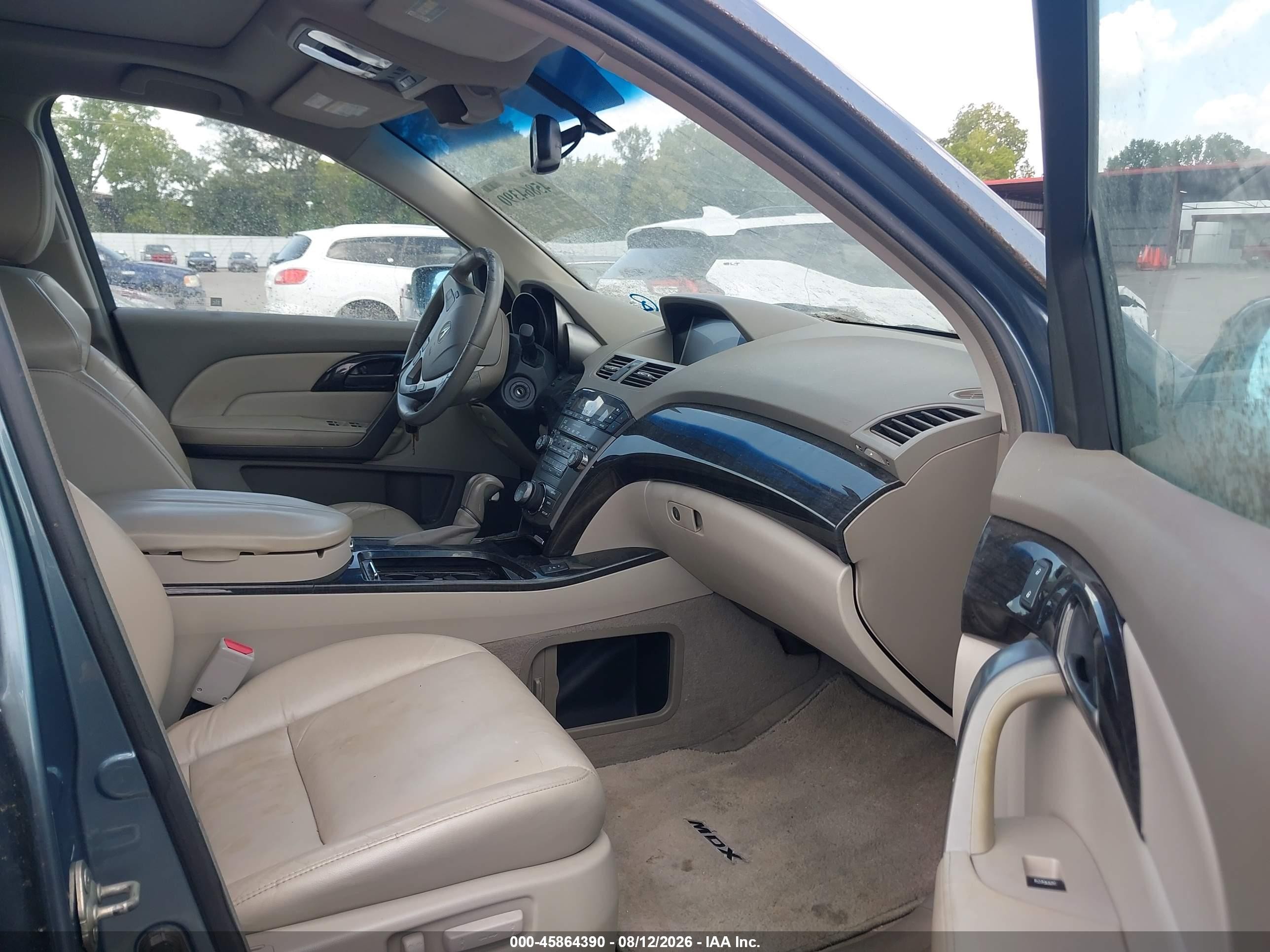 2008 Acura Mdx Technology Package Green vin: 2HNYD28358H502800