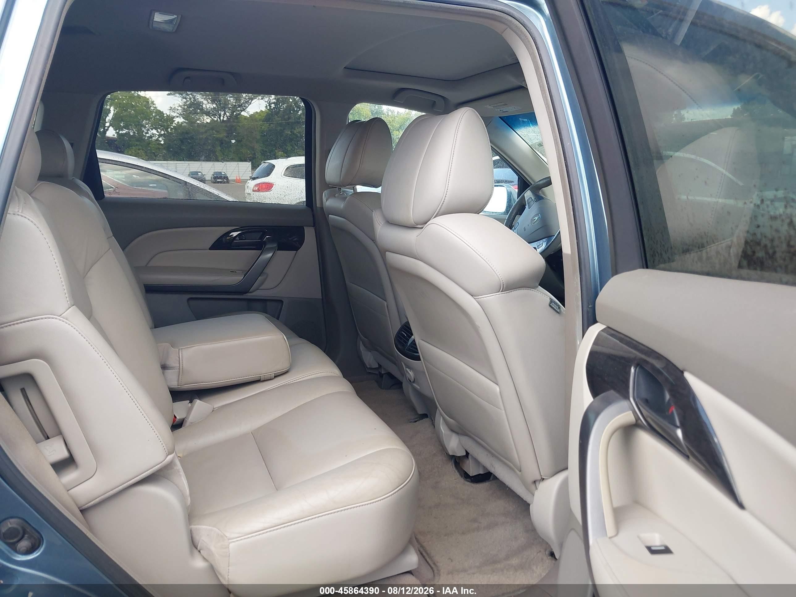 2008 Acura Mdx Technology Package Green vin: 2HNYD28358H502800