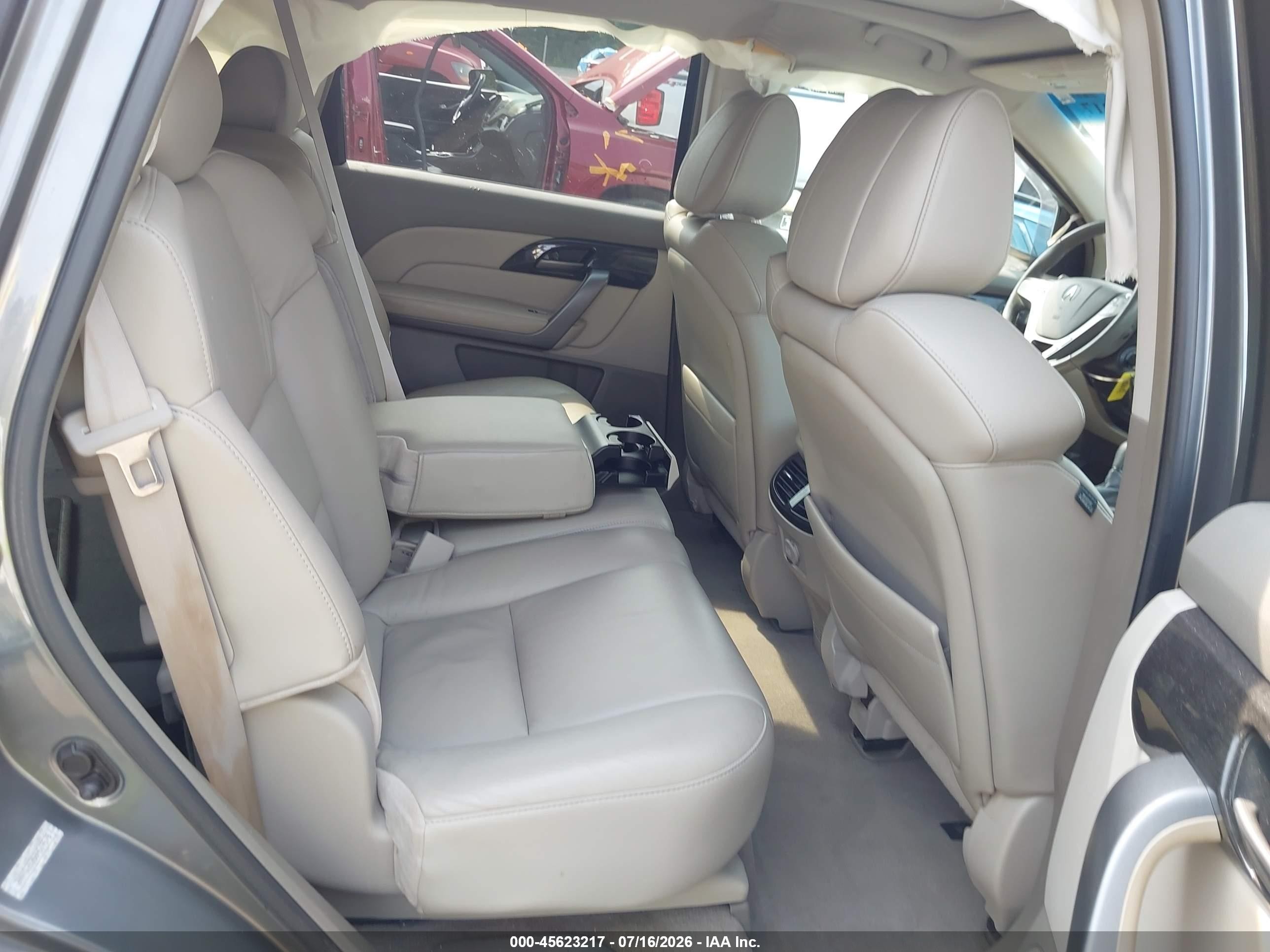 2008 Acura Mdx Technology Package Gray vin: 2HNYD28358H519578