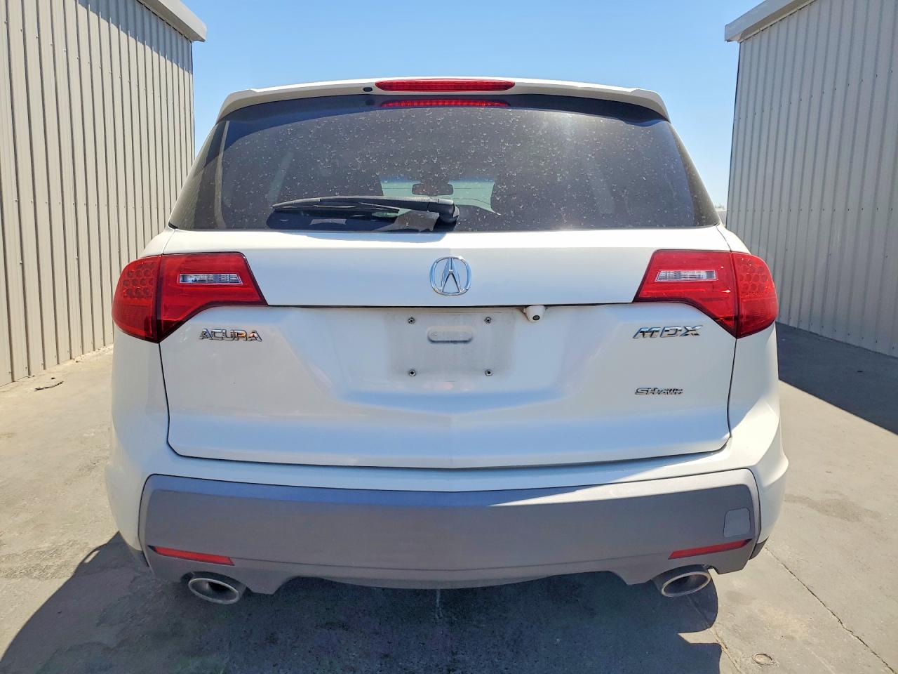 2008 Acura Mdx Technology White vin: 2HNYD28358H532816