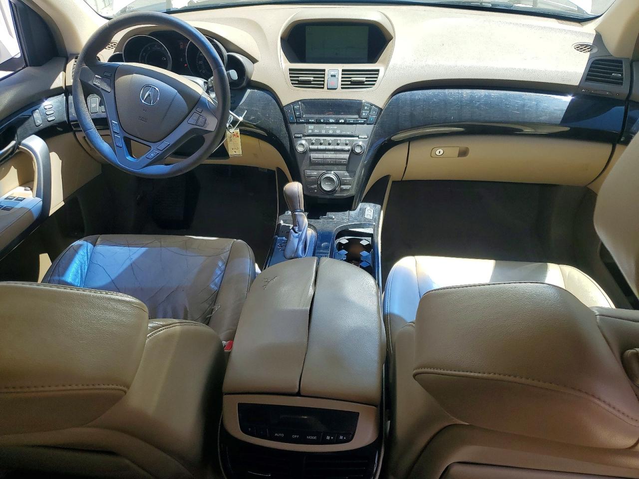 2008 Acura Mdx Technology White vin: 2HNYD28358H532816