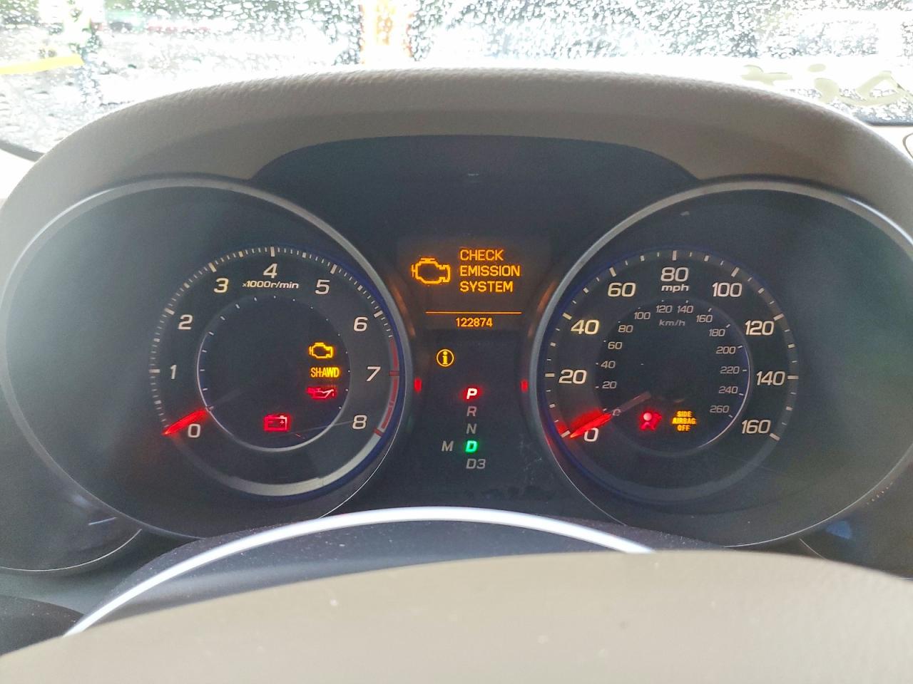 2007 Acura Mdx Technology White vin: 2HNYD28367H552877