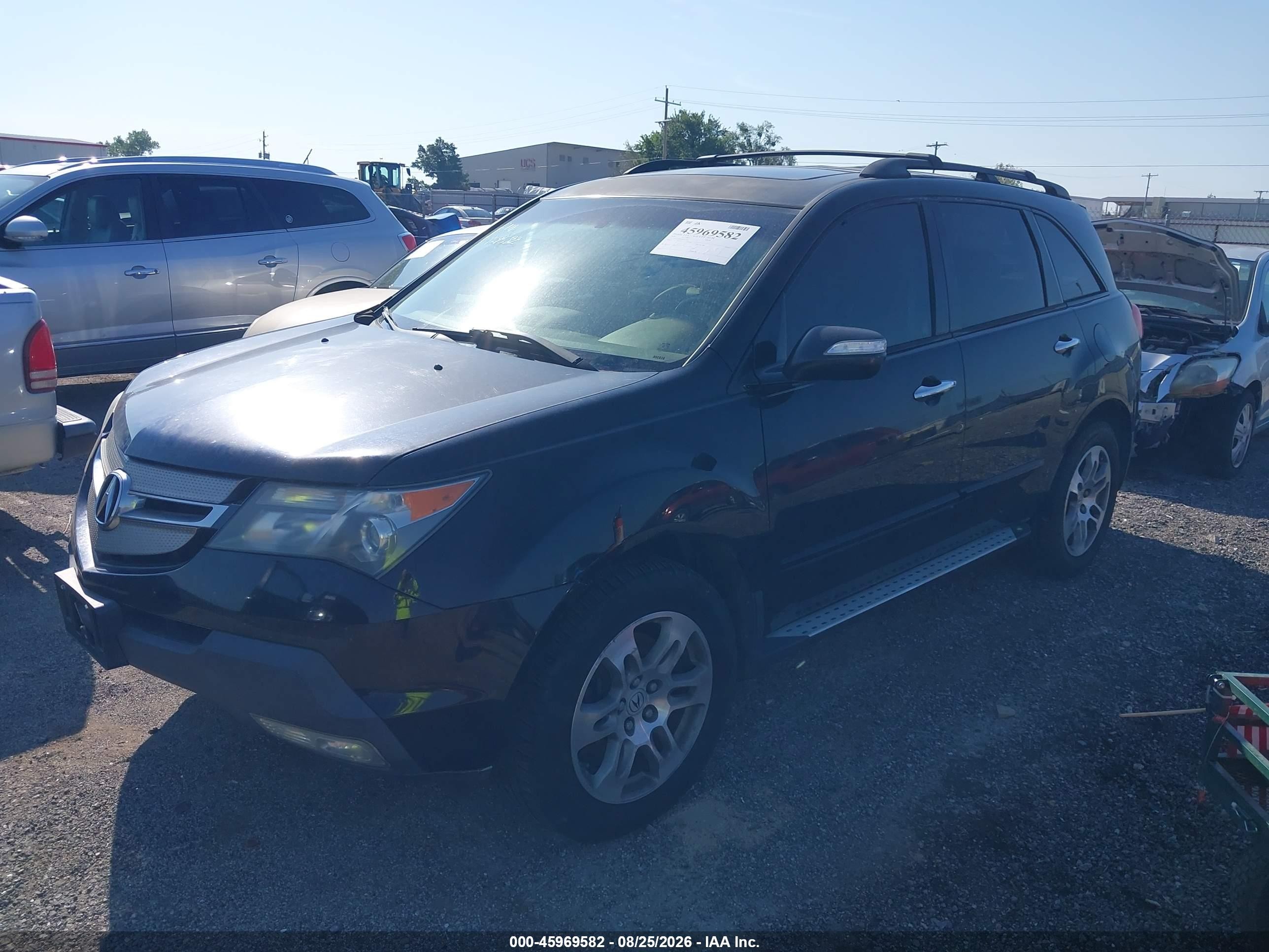 2008 Acura Mdx Technology Package Black vin: 2HNYD28368H512462
