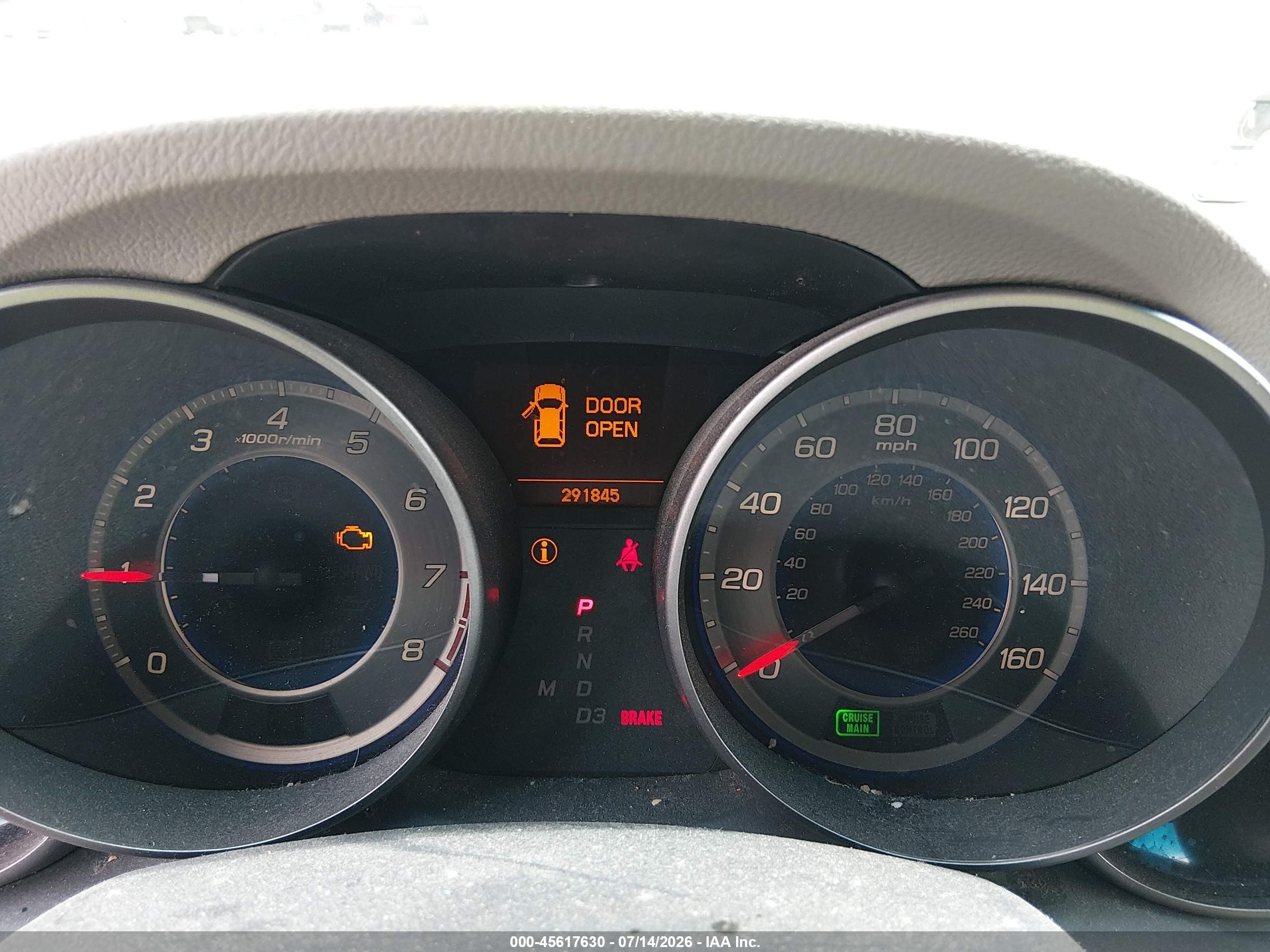 2008 Acura Mdx Technology Package White vin: 2HNYD28368H535255