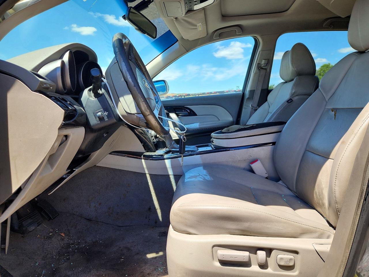 2008 Acura Mdx Technology Gray vin: 2HNYD28378H536768