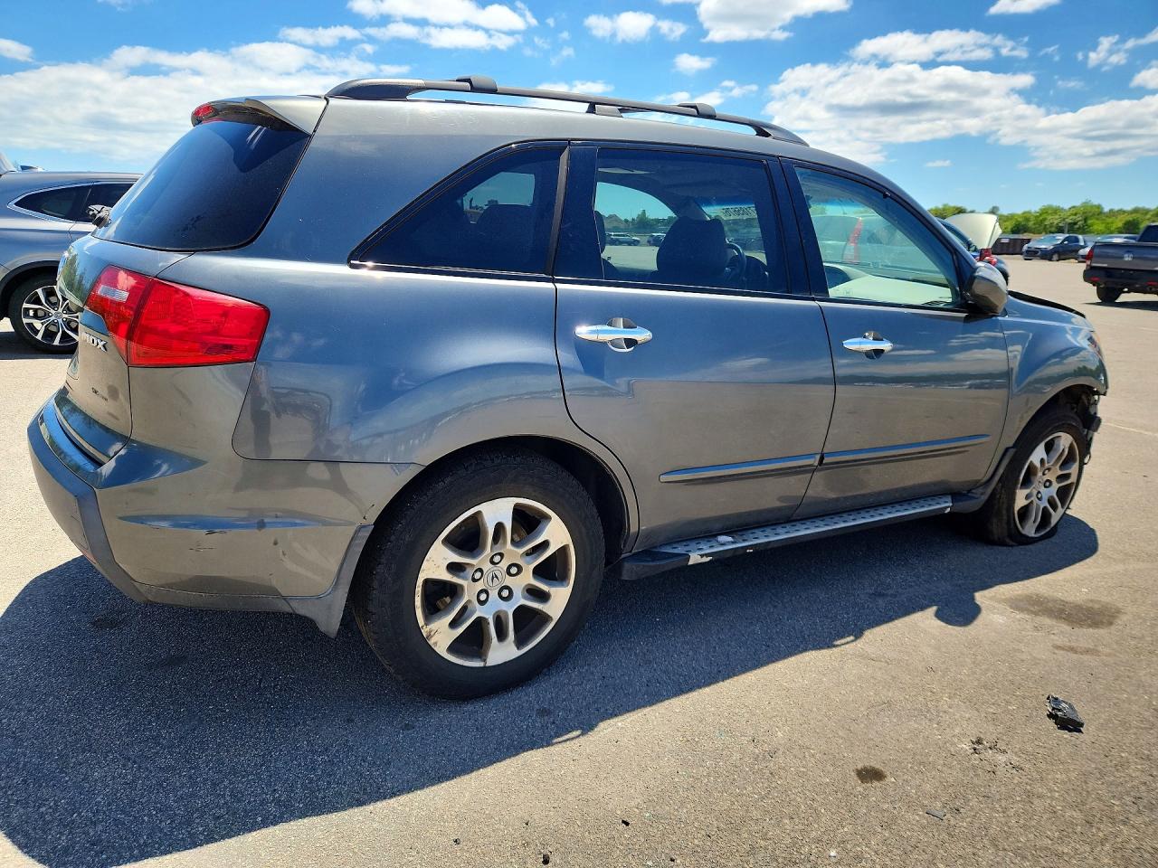 2008 Acura Mdx Technology Gray vin: 2HNYD28378H536768