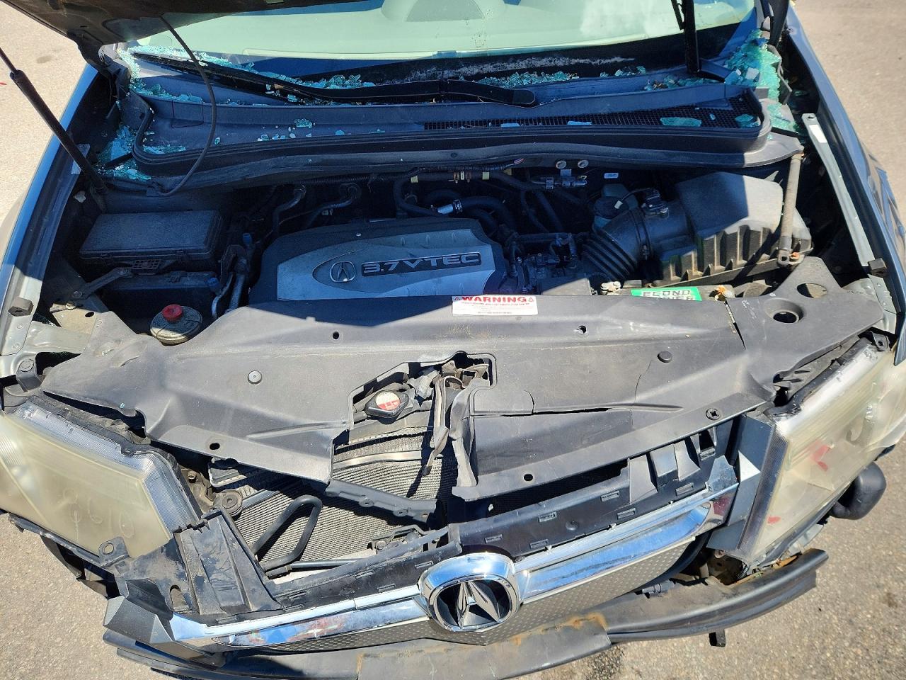 2008 Acura Mdx Technology Gray vin: 2HNYD28378H536768