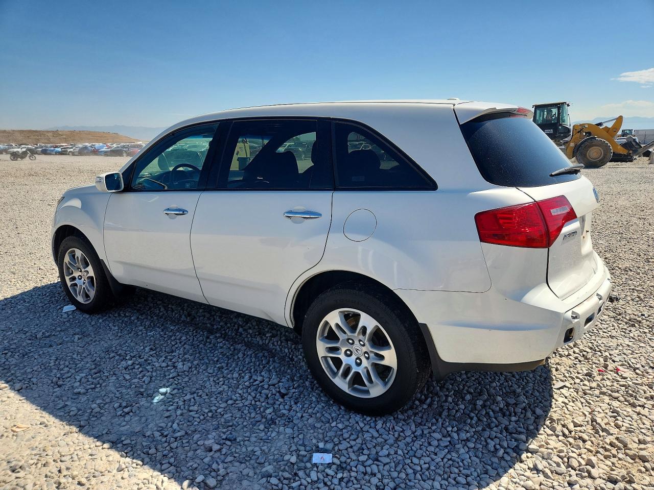 2007 Acura Mdx Technology White vin: 2HNYD28387H538110