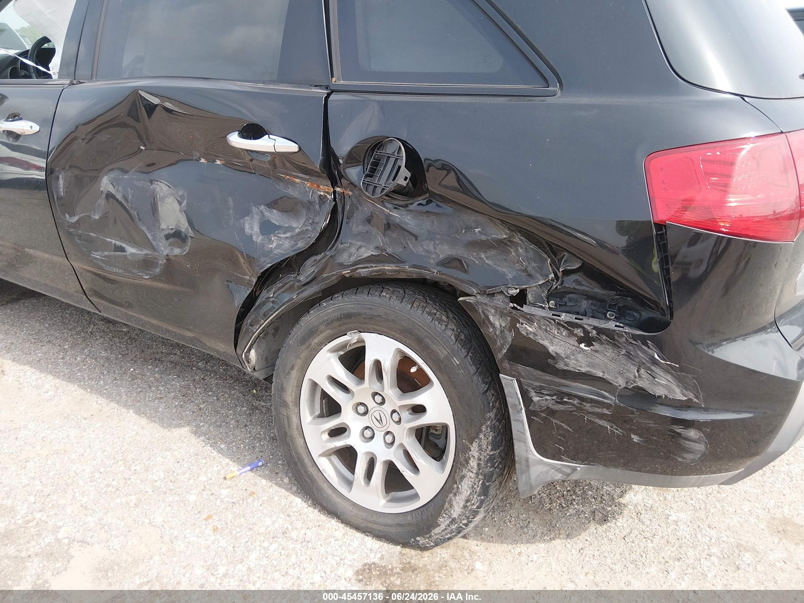 2008 Acura Mdx Technology Package Черный vin: 2HNYD28388H525780