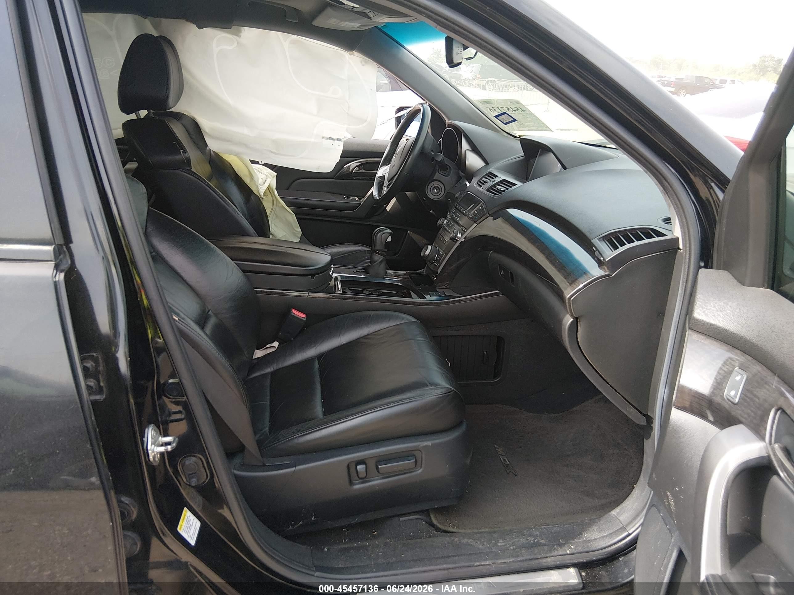 2008 Acura Mdx Technology Package Черный vin: 2HNYD28388H525780