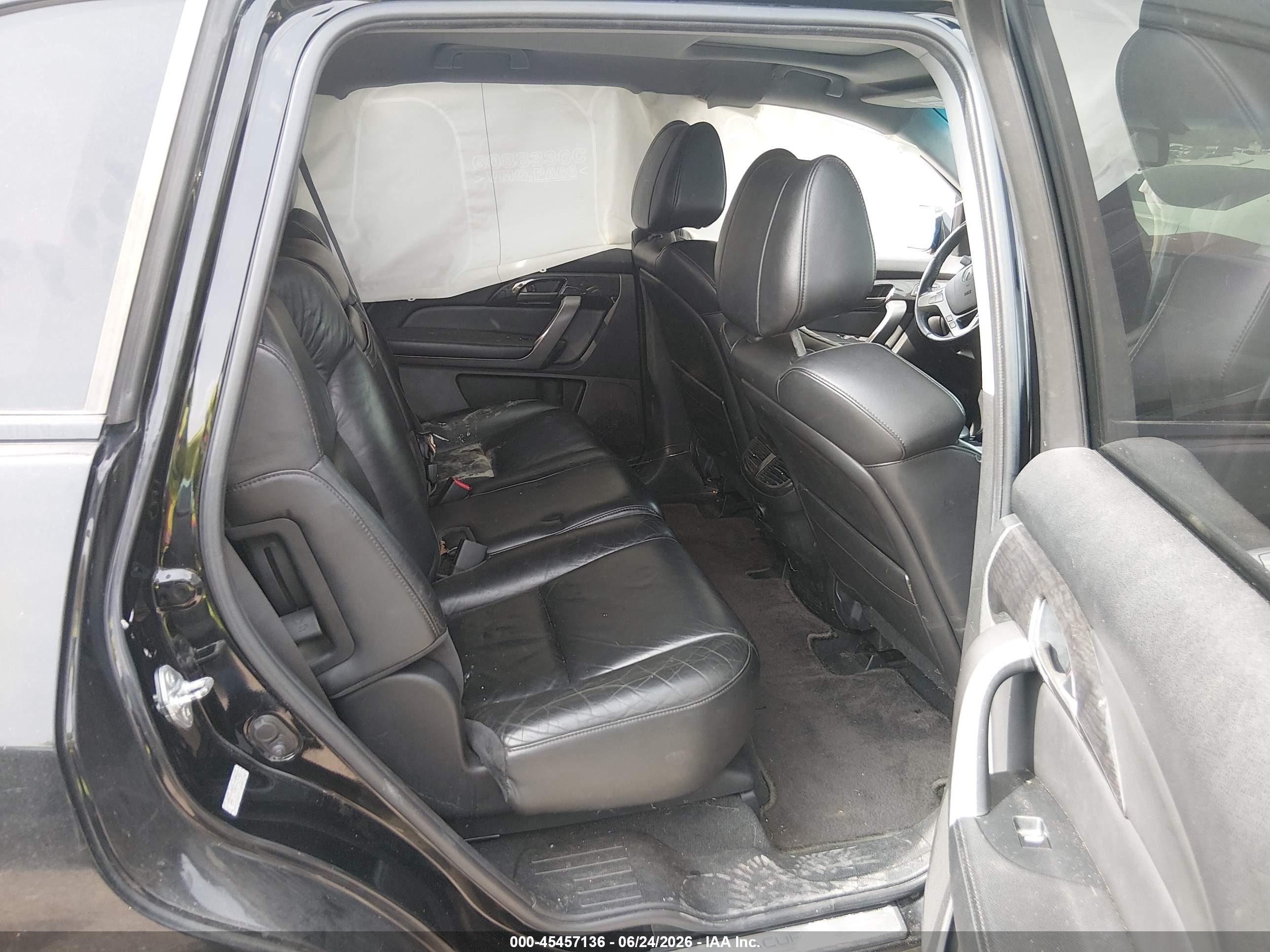 2008 Acura Mdx Technology Package Черный vin: 2HNYD28388H525780