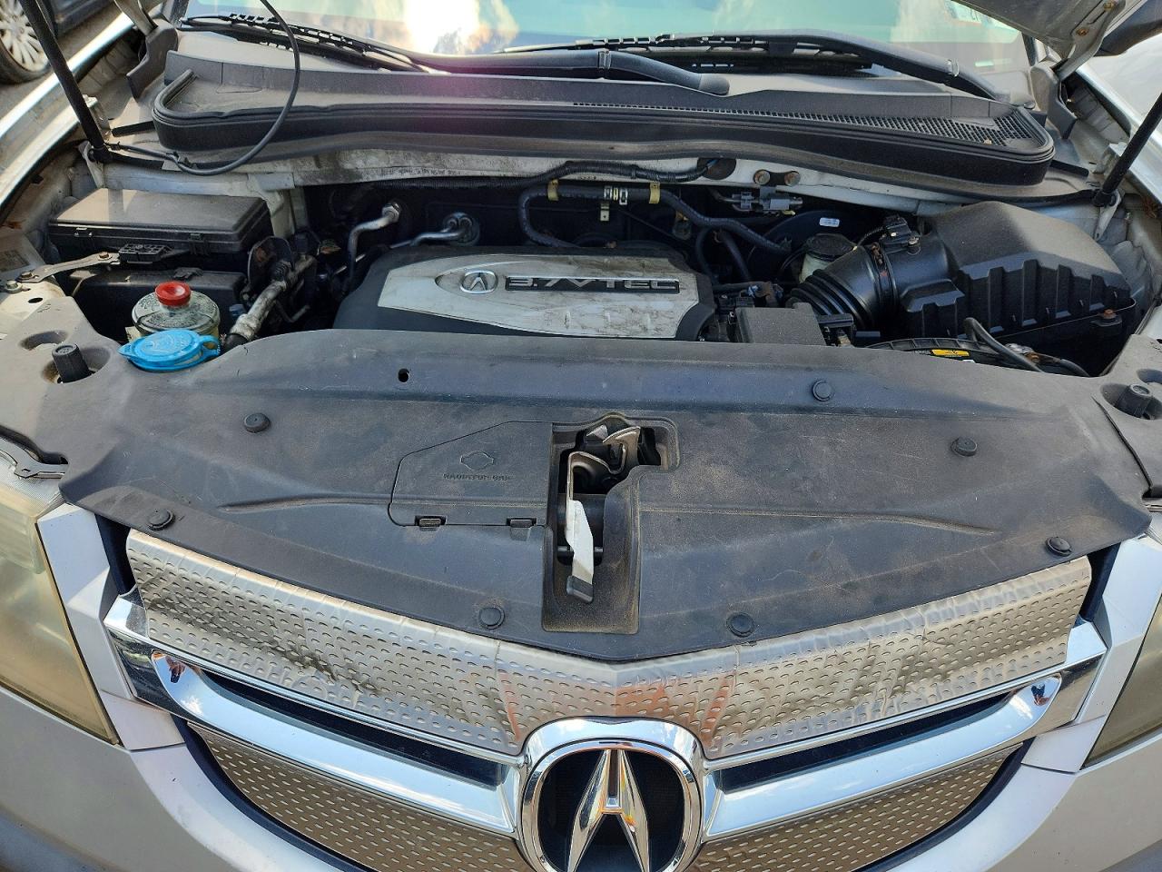 2007 Acura Mdx Technology White vin: 2HNYD28397H503057