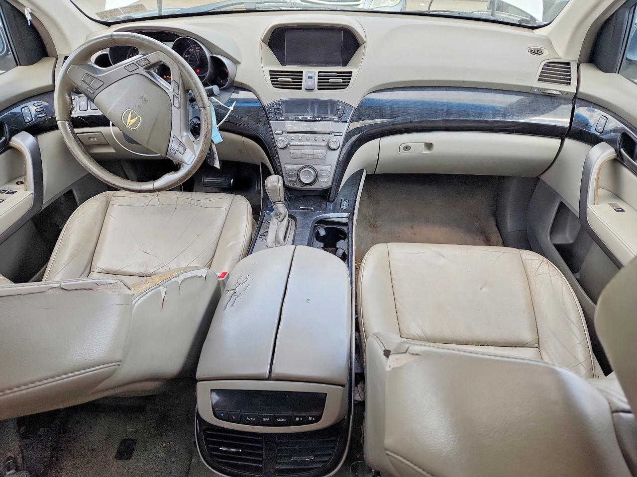 2007 Acura Mdx Technology White vin: 2HNYD28397H503057
