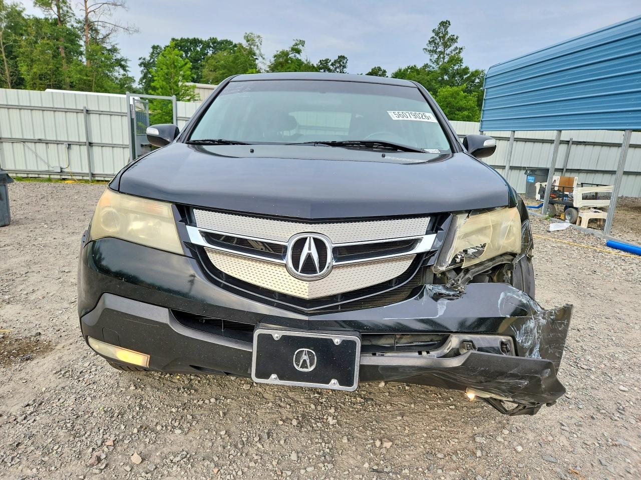 2007 Acura Mdx Technology Black vin: 2HNYD28397H511336