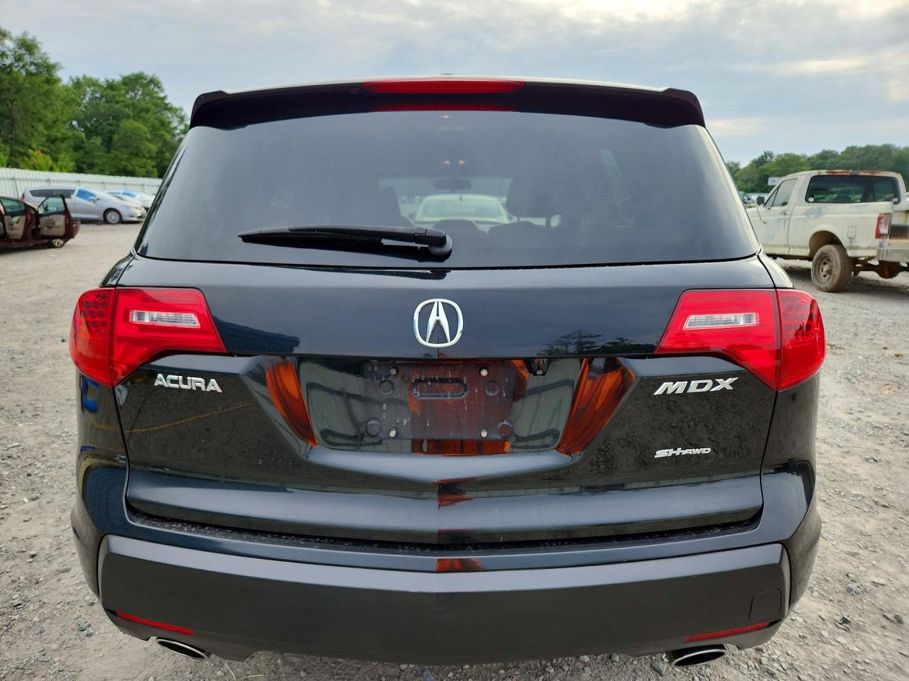 2007 Acura Mdx Technology Black vin: 2HNYD28397H511336