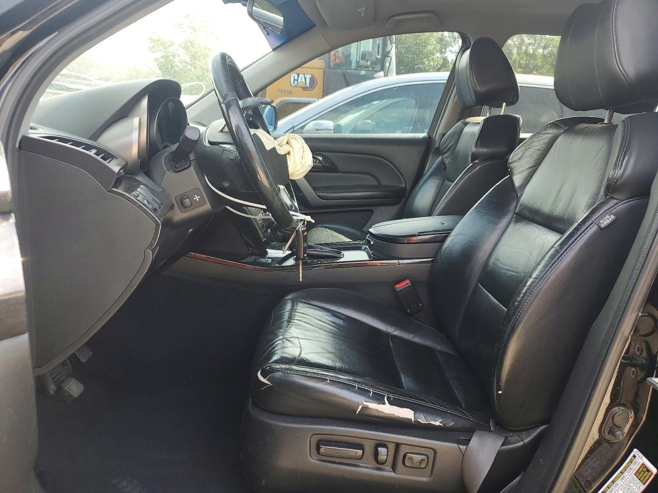 2007 Acura Mdx Technology Black vin: 2HNYD28397H511336