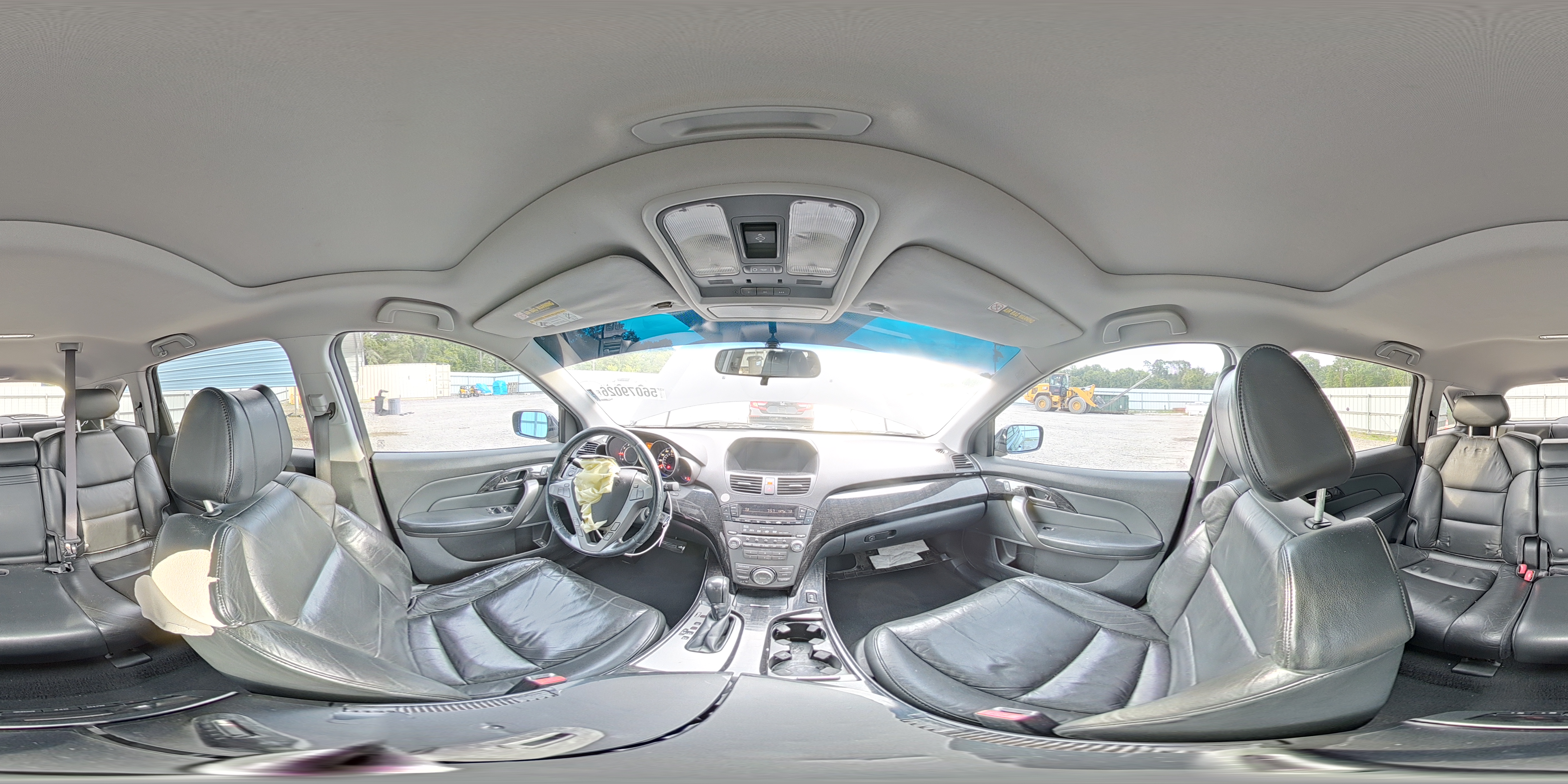 2007 Acura Mdx Technology Black vin: 2HNYD28397H511336