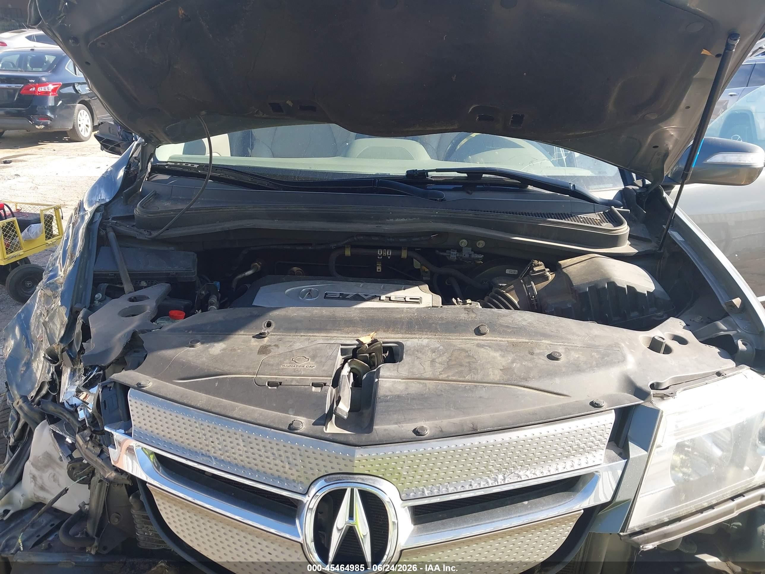 2007 Acura Mdx Technology Package Gray vin: 2HNYD28397H543641