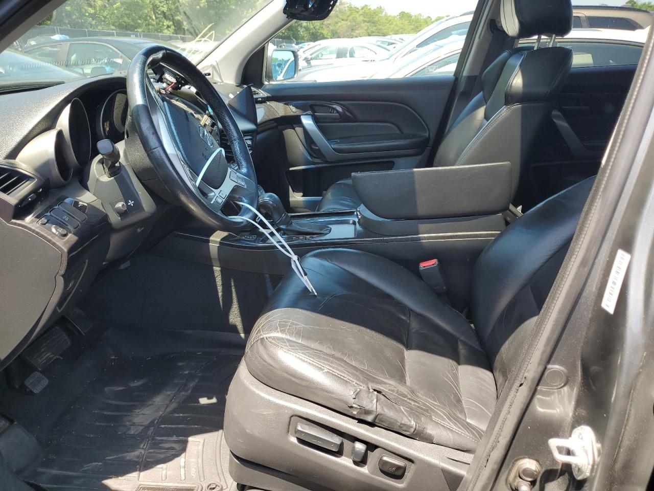 2007 Acura Mdx Technology Gray vin: 2HNYD28397H548578