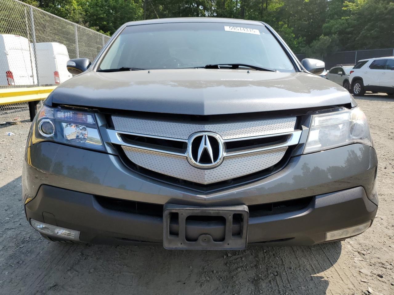 2007 Acura Mdx Technology Gray vin: 2HNYD28397H548578