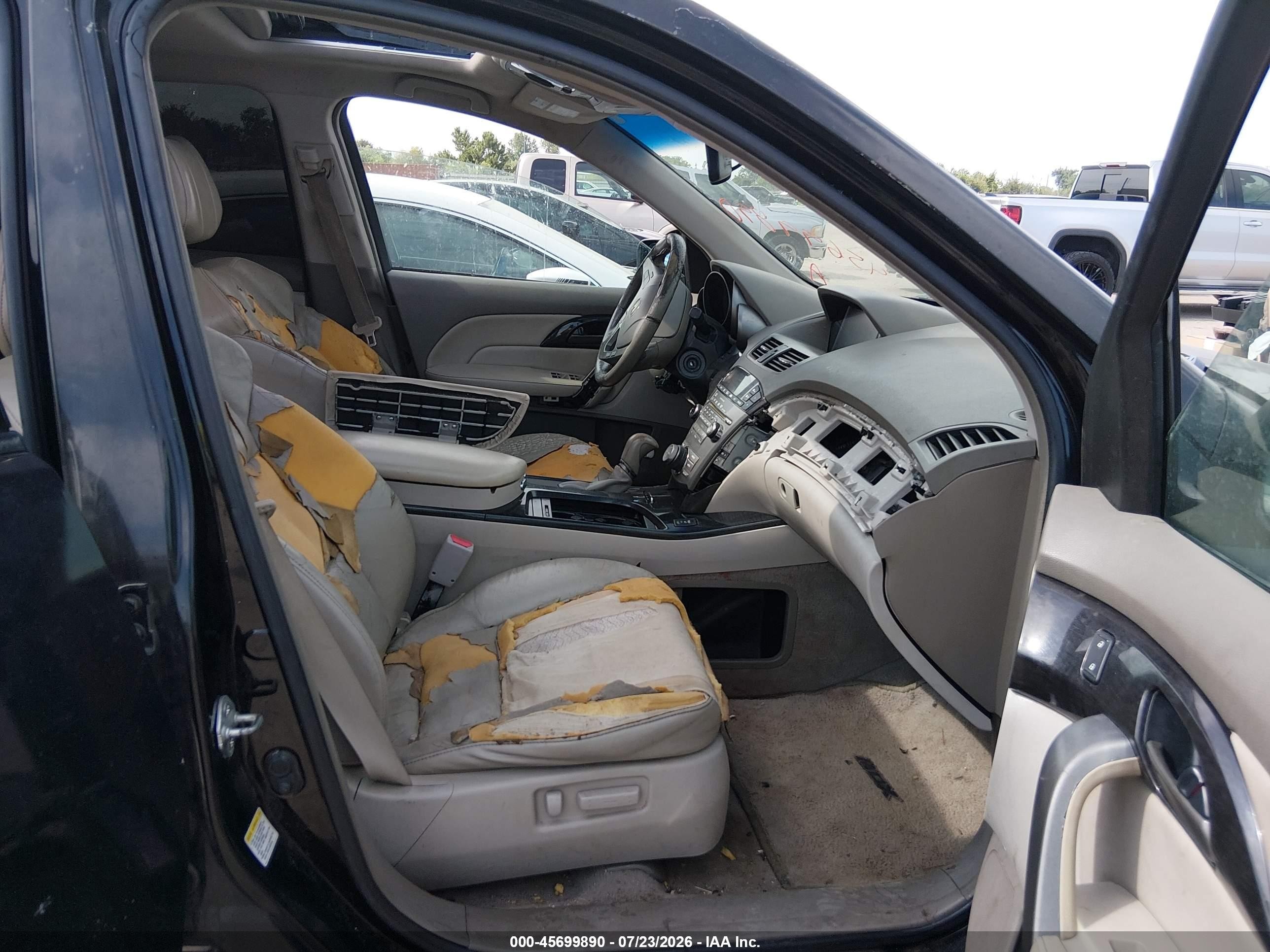 2008 Acura Mdx Technology Package Black vin: 2HNYD28398H504825
