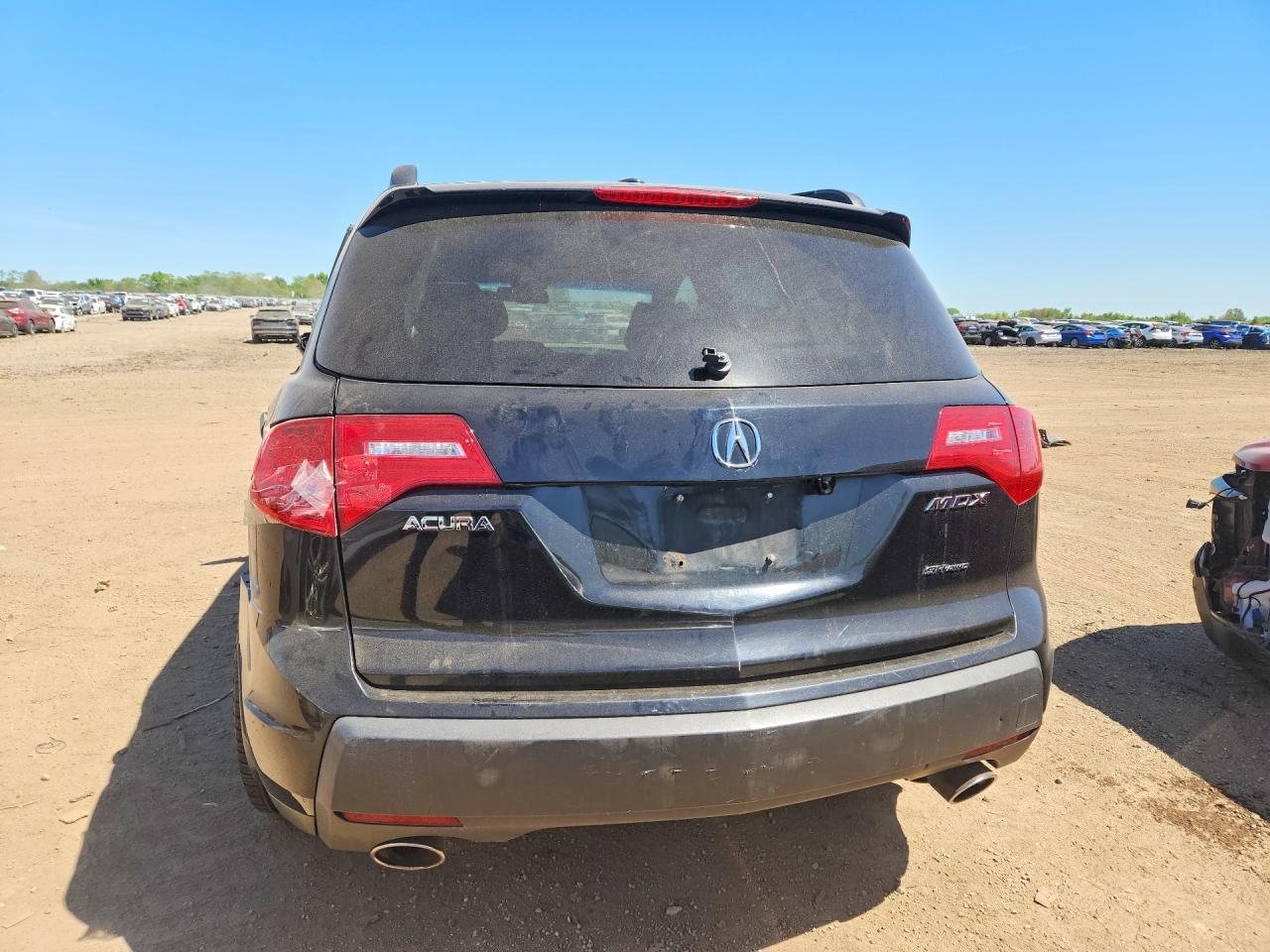 2008 Acura Mdx Technology Черный vin: 2HNYD28398H516702