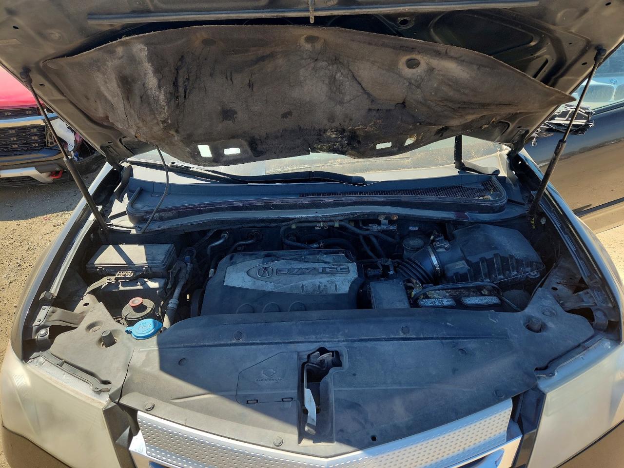 2008 Acura Mdx Technology Черный vin: 2HNYD28398H516702
