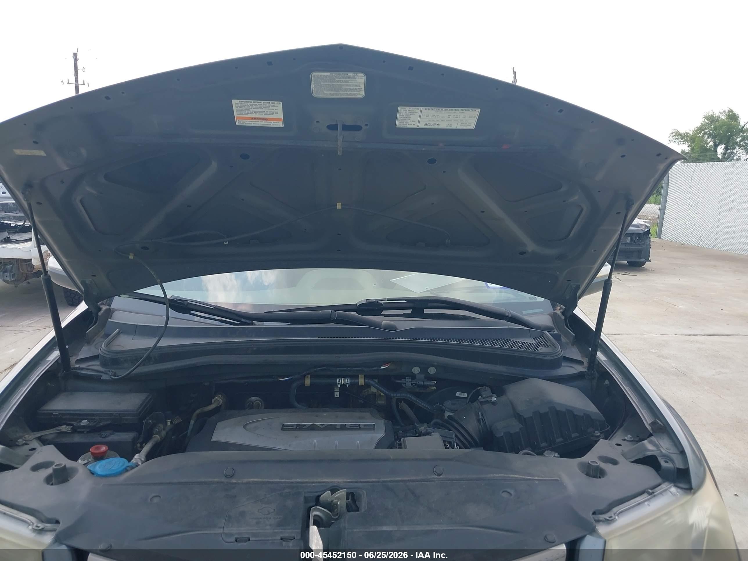 2008 Acura Mdx Technology Package Gray vin: 2HNYD28398H532737