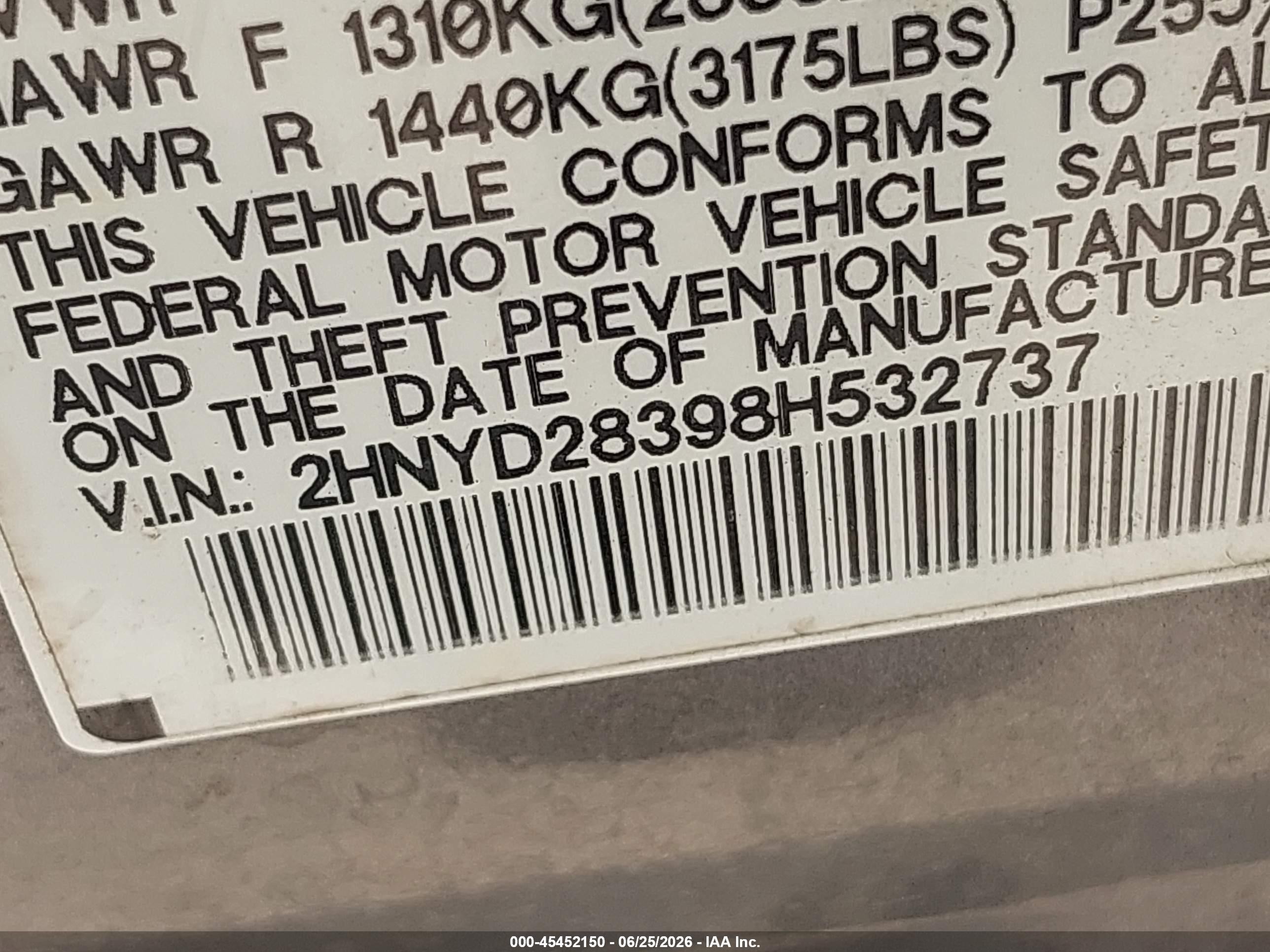 2008 Acura Mdx Technology Package Gray vin: 2HNYD28398H532737