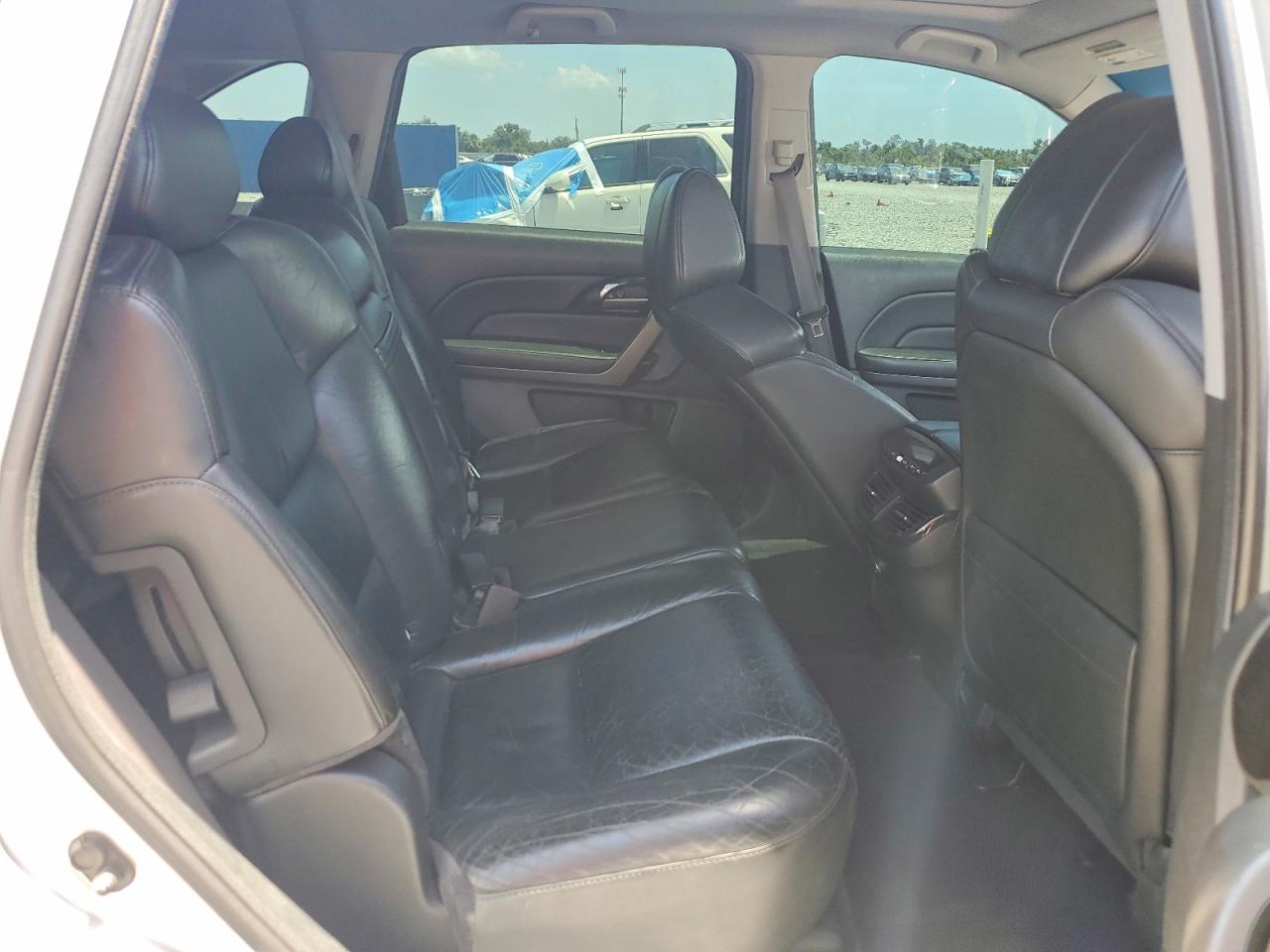 2007 Acura Mdx Technology Silver vin: 2HNYD283X7H504024