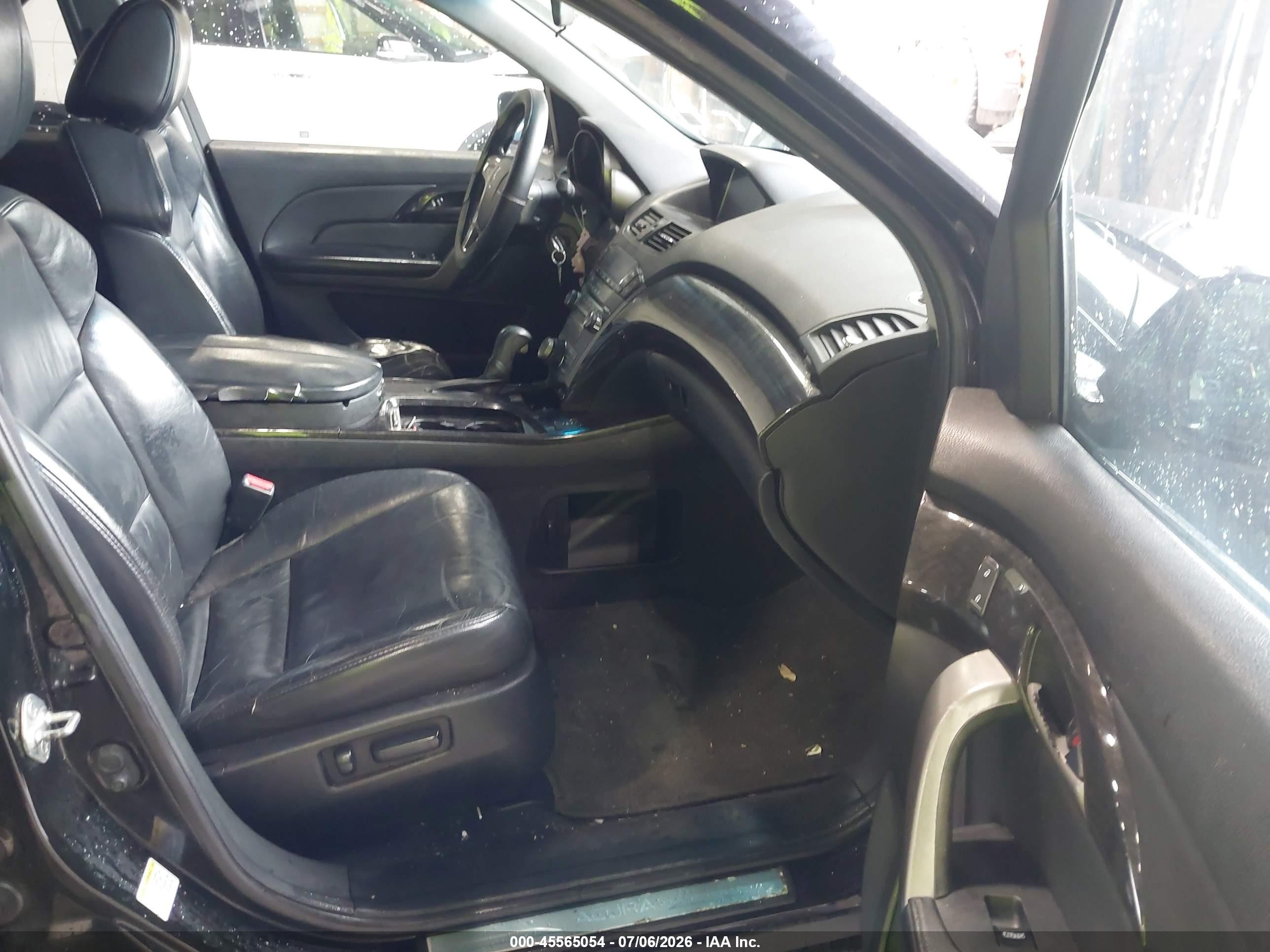 2007 Acura Mdx Technology Package Black vin: 2HNYD283X7H519378
