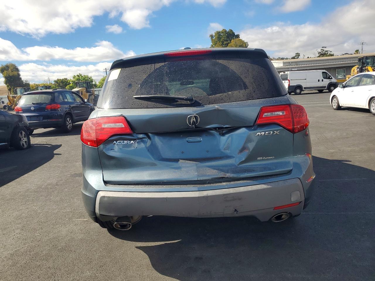 2007 Acura Mdx Technology Teal vin: 2HNYD283X7H538660