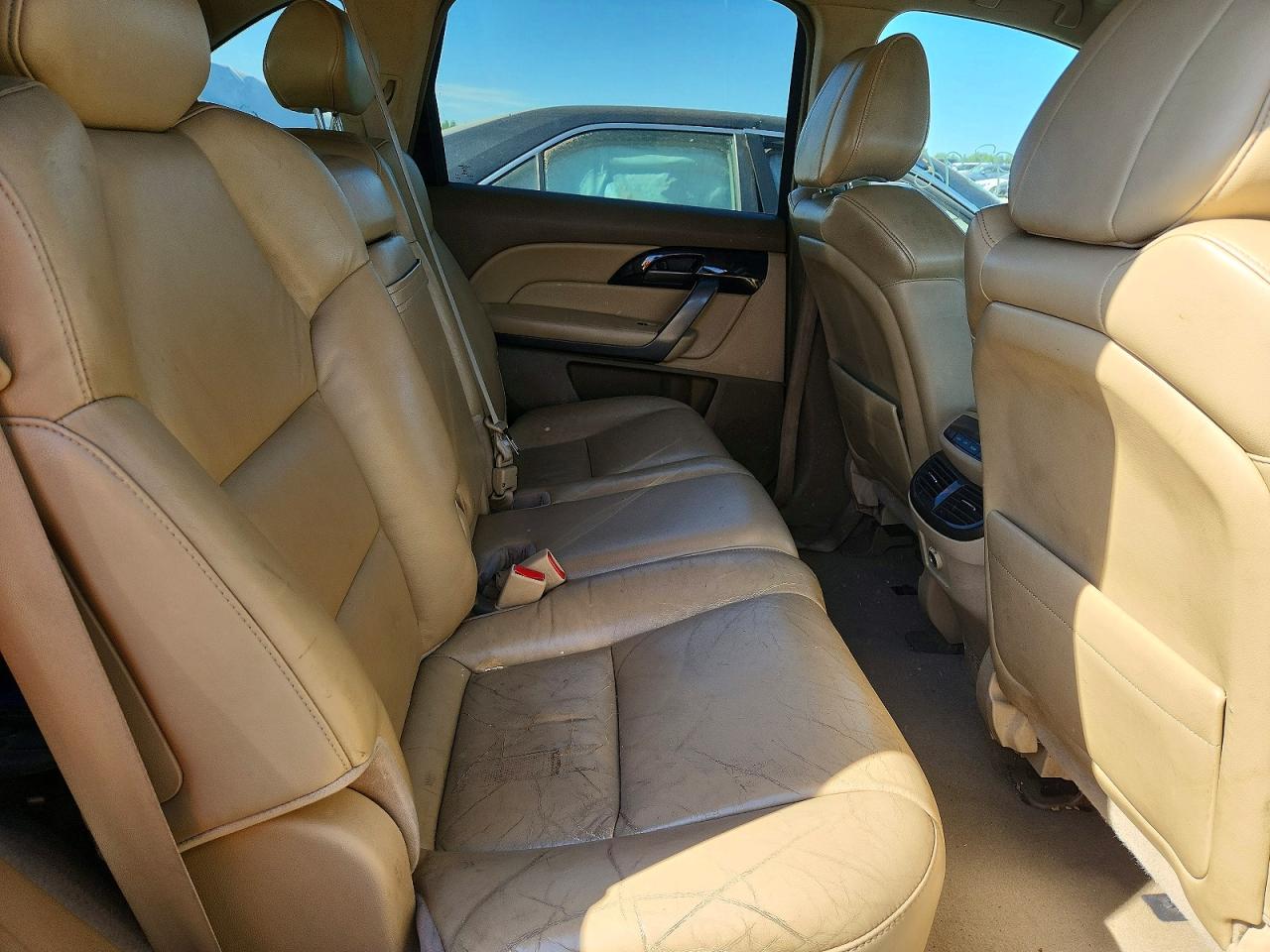 2007 Acura Mdx Technology White vin: 2HNYD283X7H550792