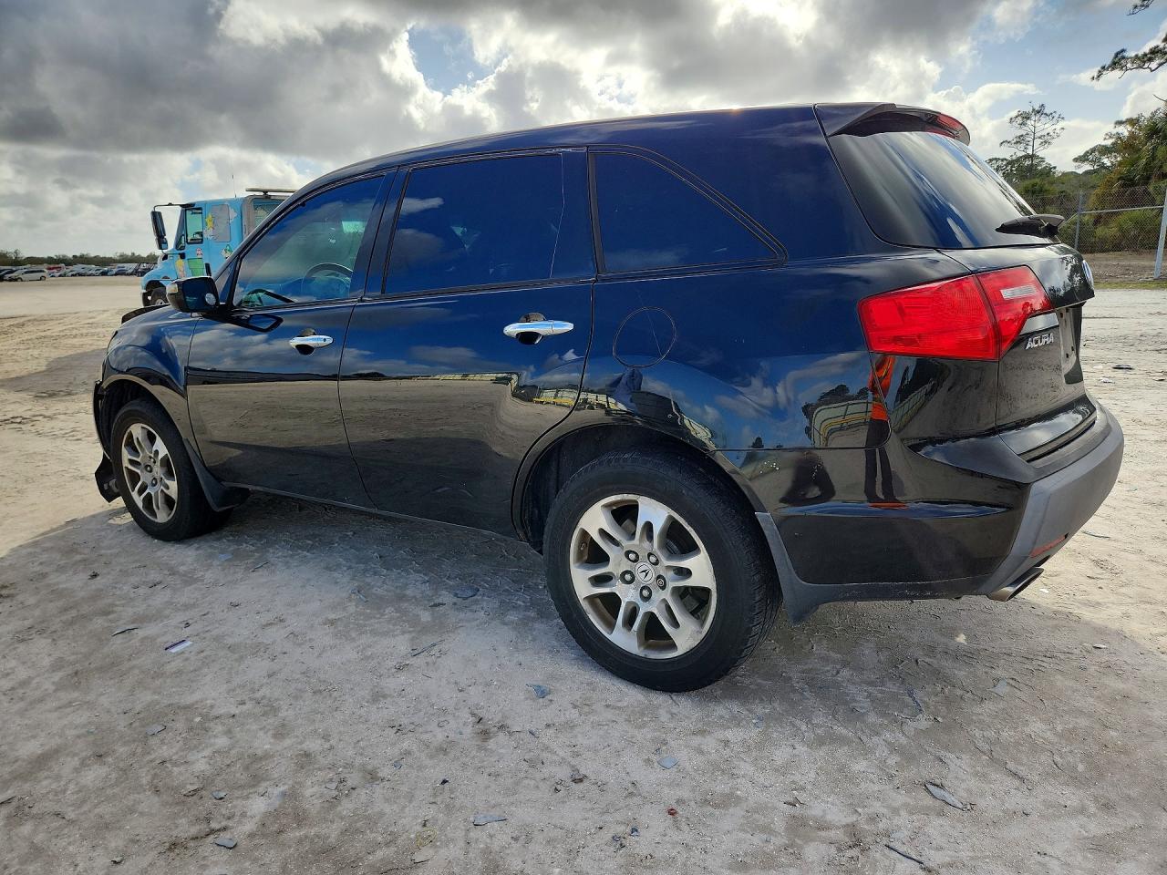 2008 Acura Mdx Technology Black vin: 2HNYD283X8H524890