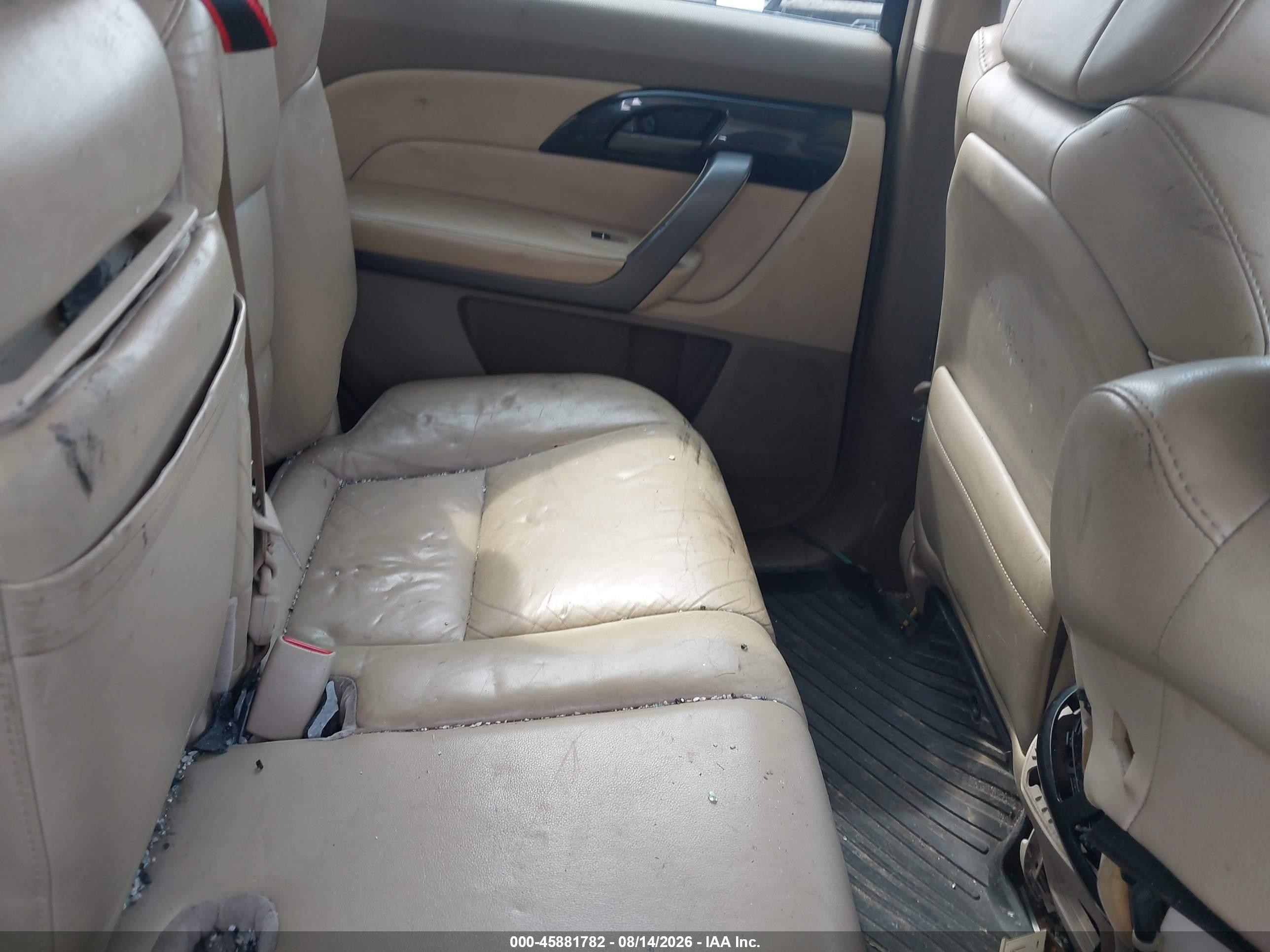 2007 Acura Mdx Technology Package White vin: 2HNYD28407H515008