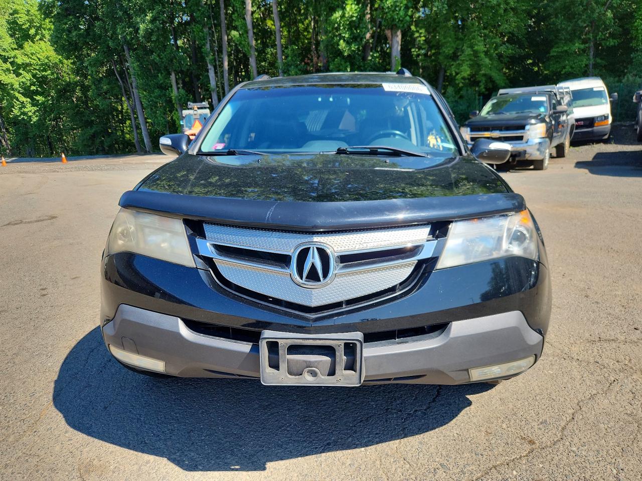 2007 Acura Mdx Technology Черный vin: 2HNYD28407H517406