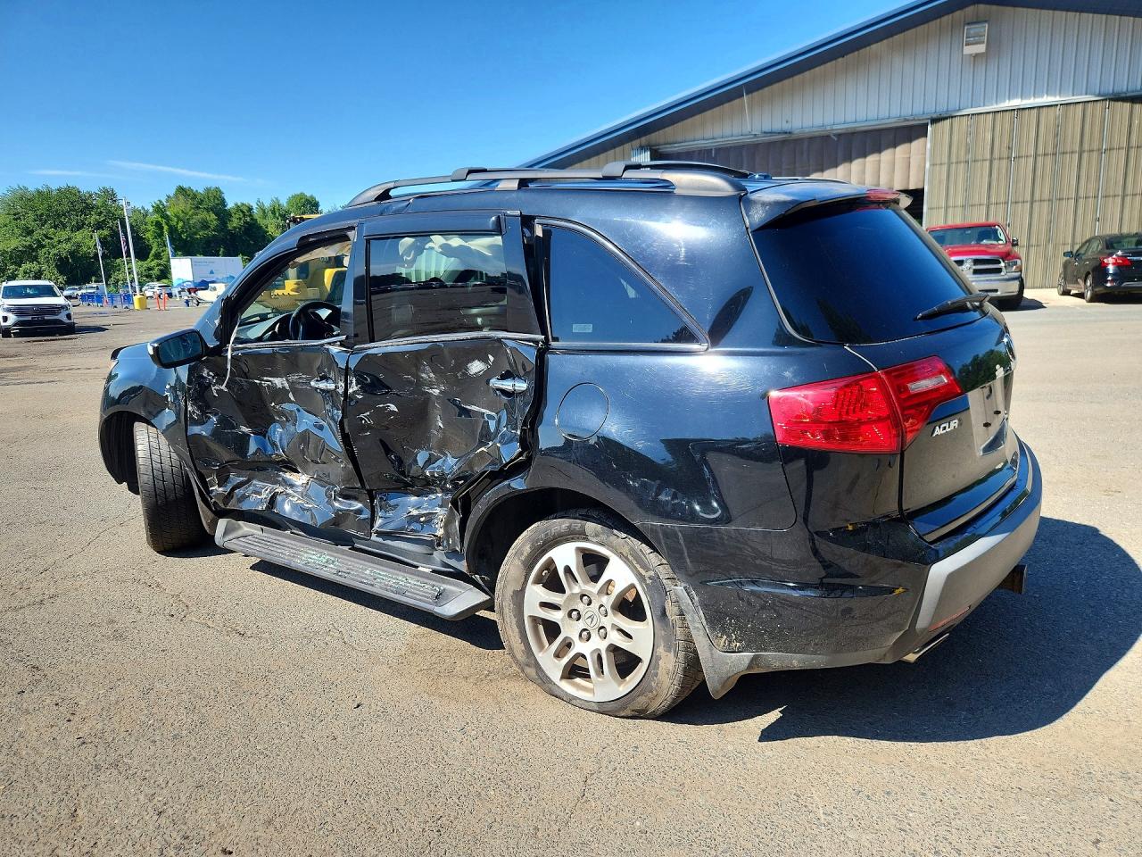 2007 Acura Mdx Technology Черный vin: 2HNYD28407H517406