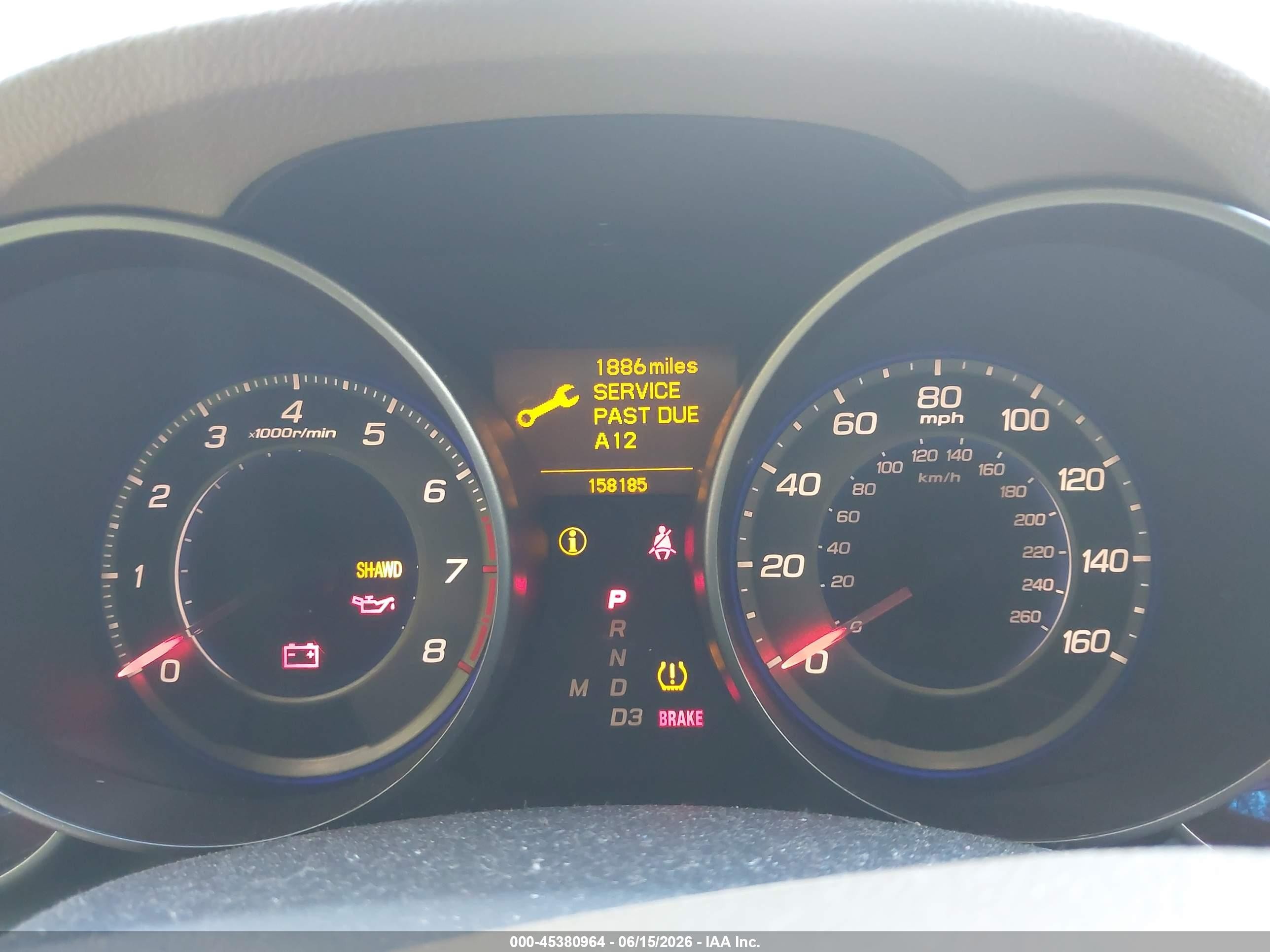 2007 Acura Mdx Technology Package White vin: 2HNYD28407H525070