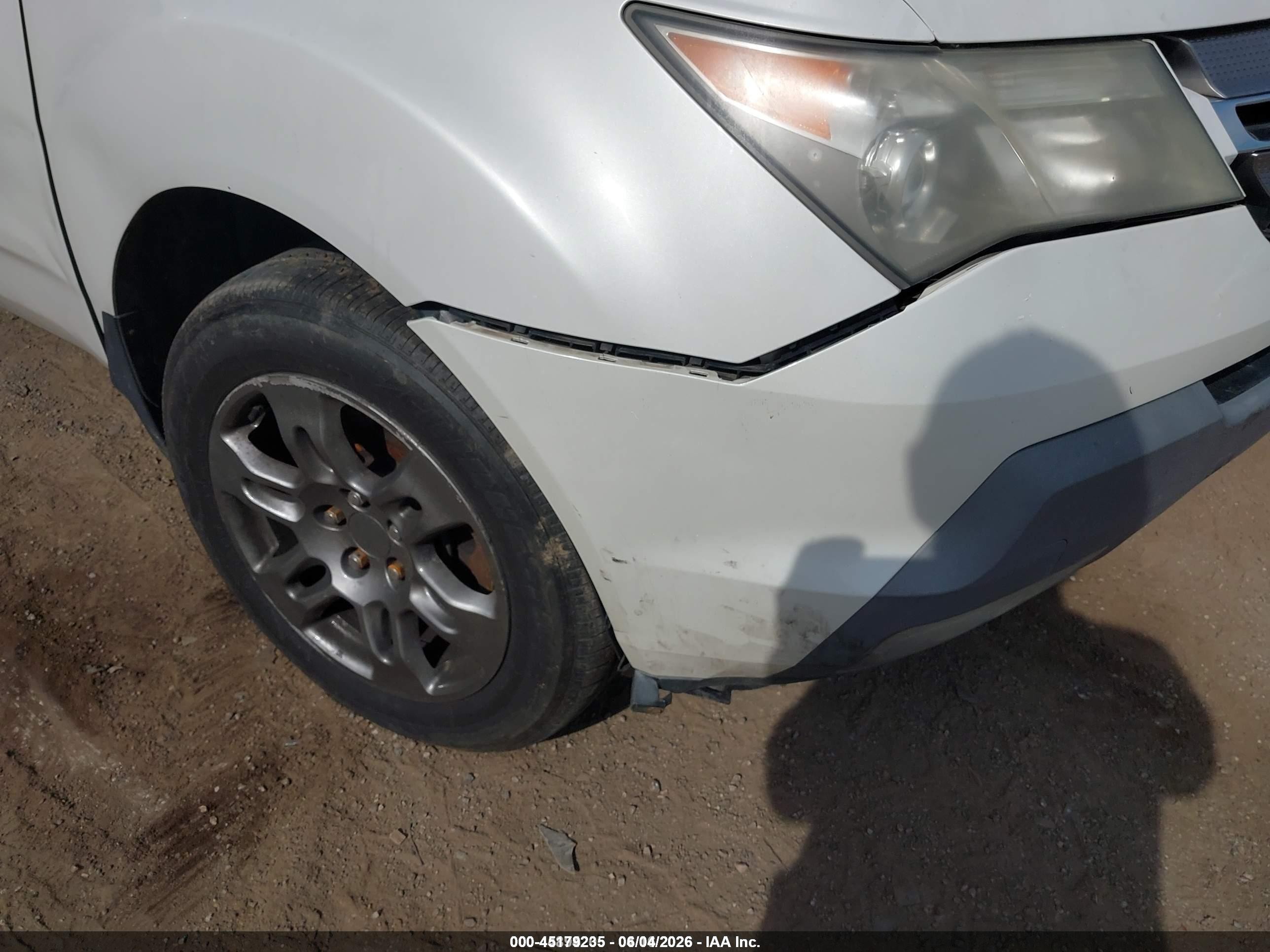 2007 Acura Mdx Technology Package White vin: 2HNYD28407H531886
