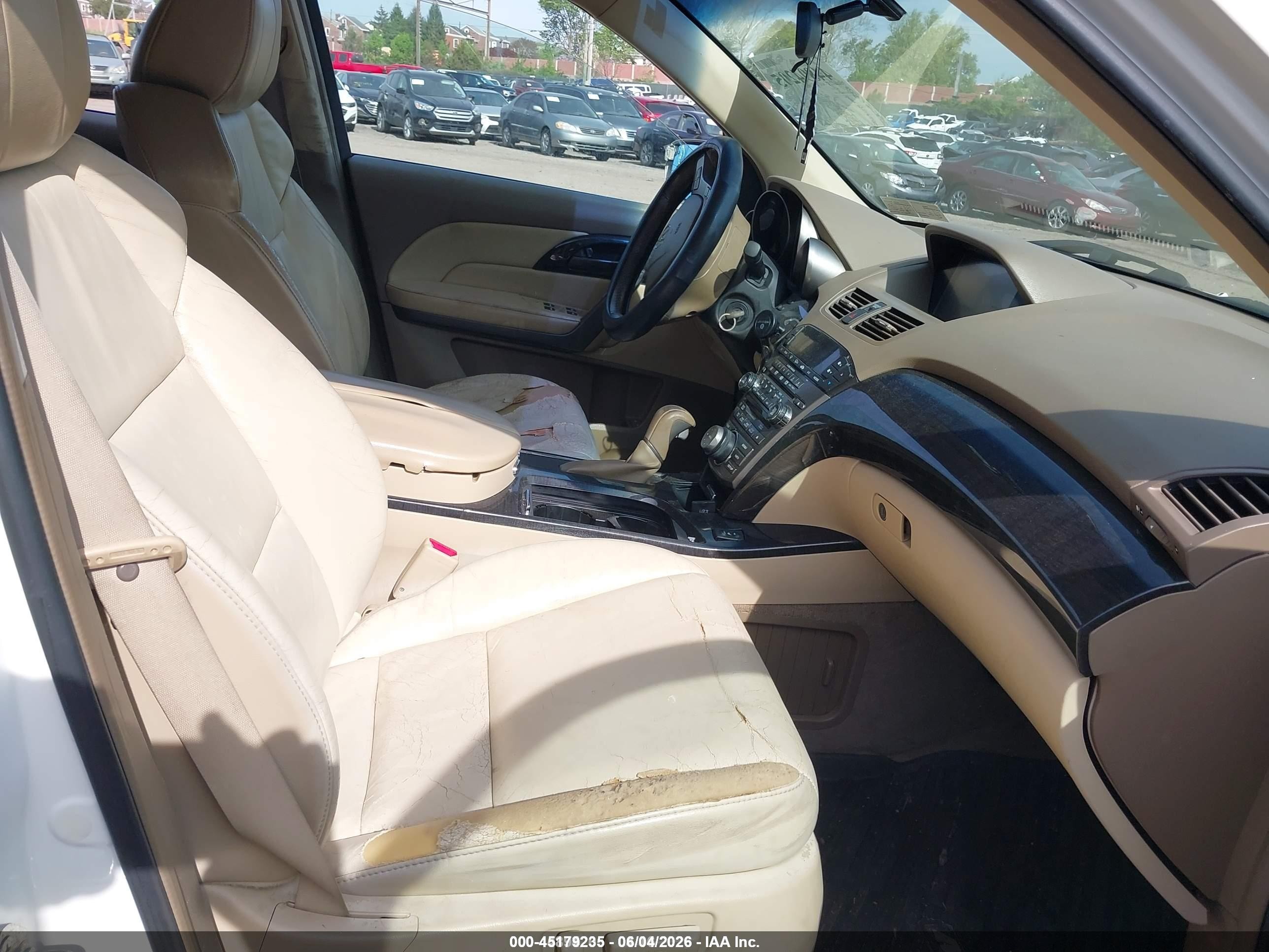 2007 Acura Mdx Technology Package White vin: 2HNYD28407H531886