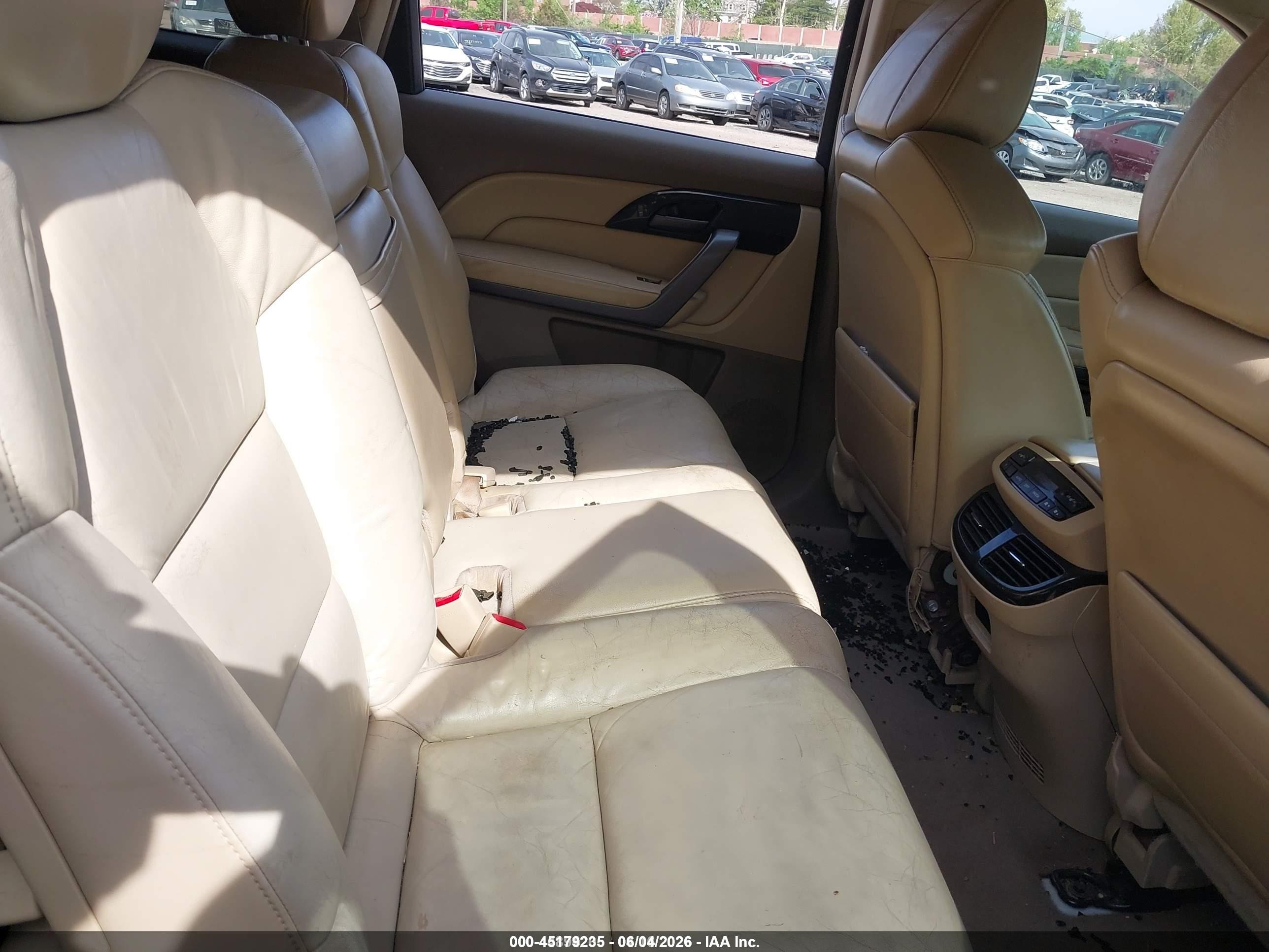 2007 Acura Mdx Technology Package White vin: 2HNYD28407H531886