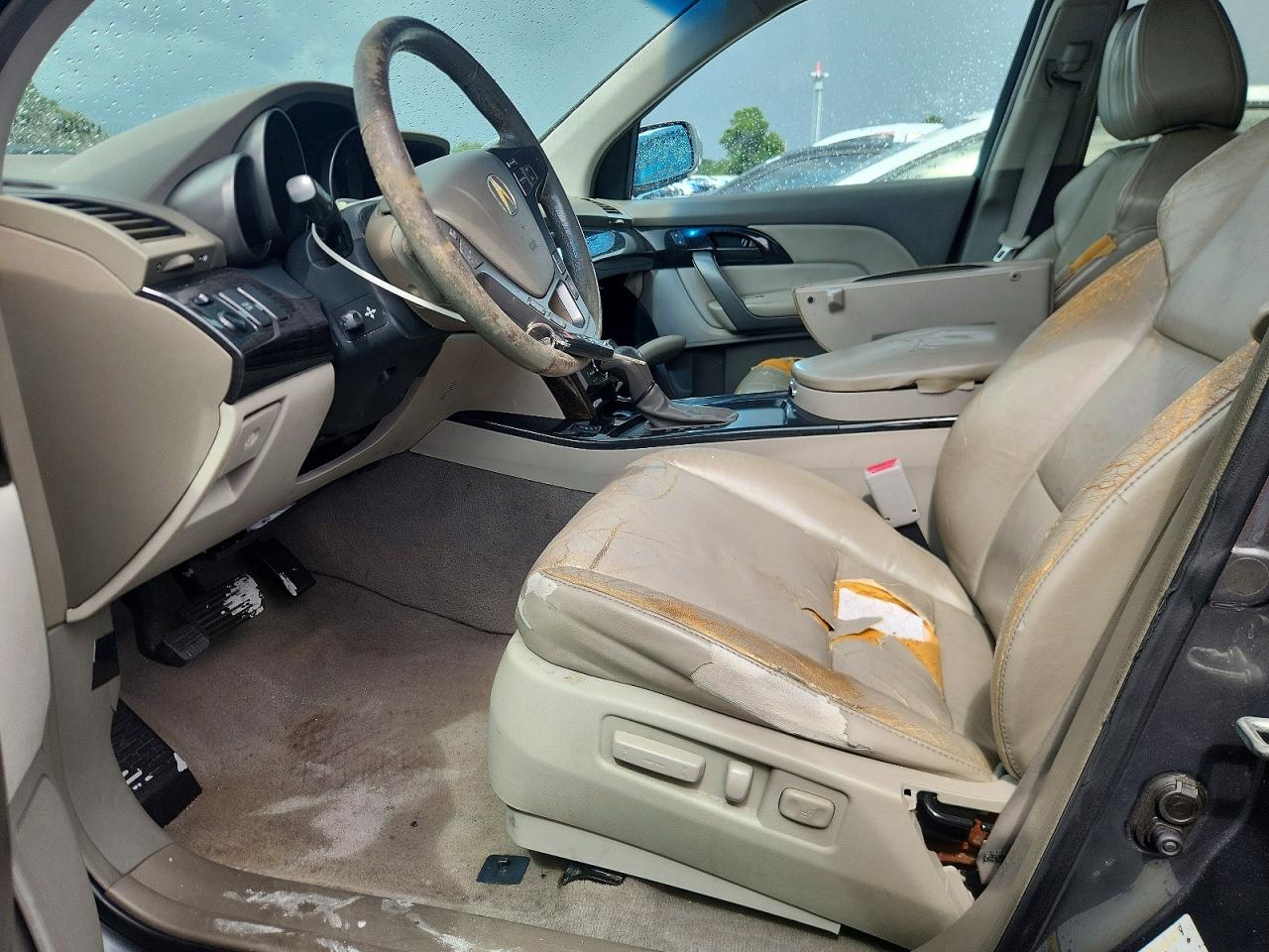 2007 Acura Mdx Technology Gray vin: 2HNYD28407H543584