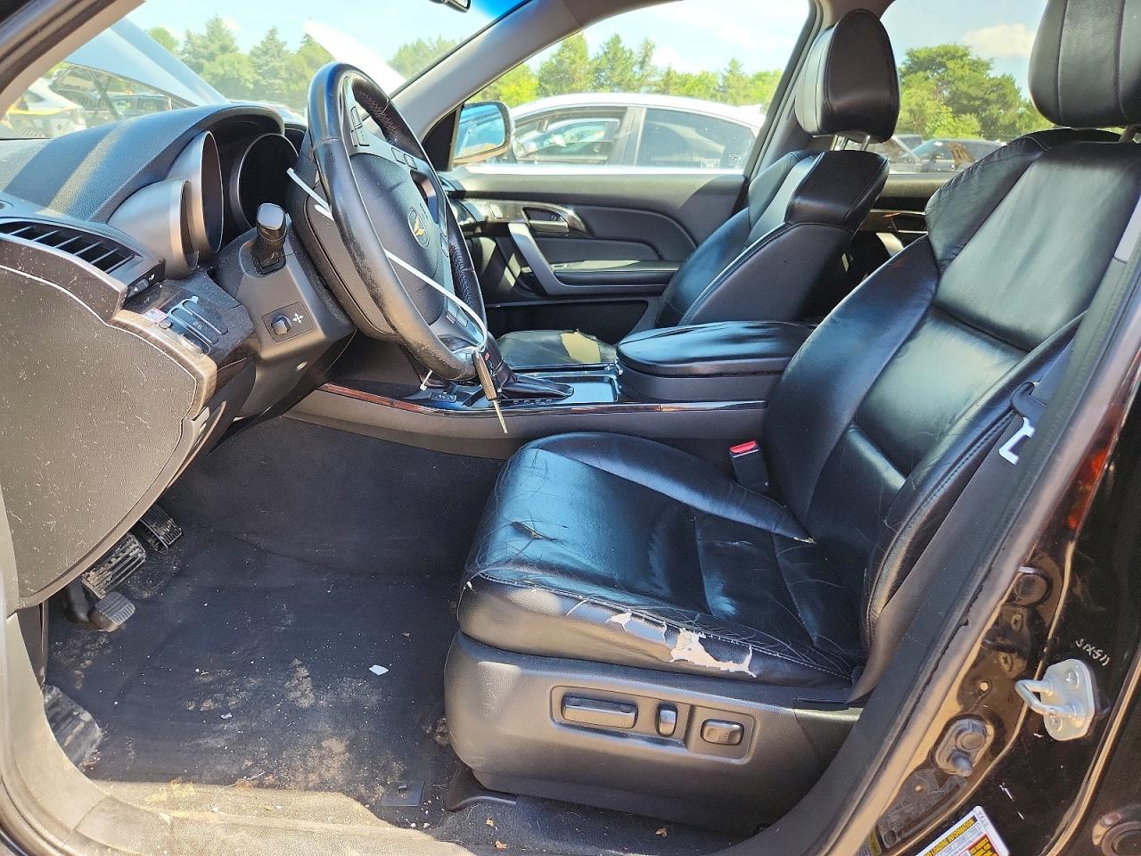 2008 Acura Mdx Technology Black vin: 2HNYD28408H524356
